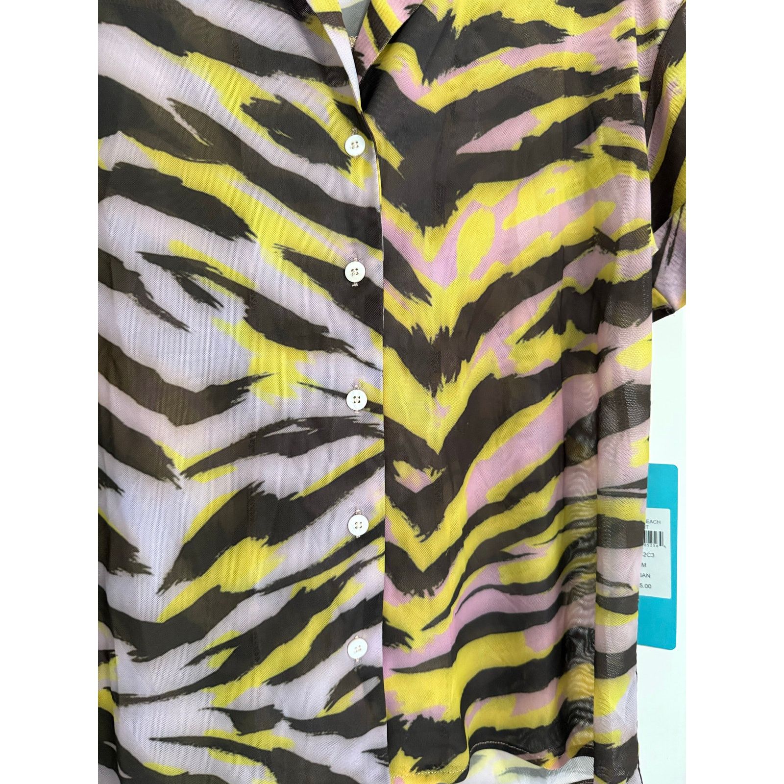 REVOLVE $89 New Beach Bunny Sienna Beach Shirt - Multi Stripe Small Size S / US 4 / IT 40 - 7 Thumbnail