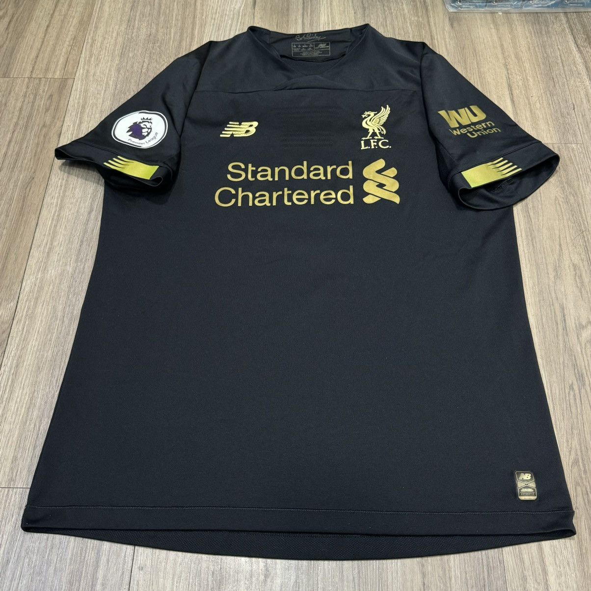 New Balance Liverpool 19/20 goalkeeper gk shirt #1 Becker Size US L / EU 52-54 / 3 - 1 Thumbnail