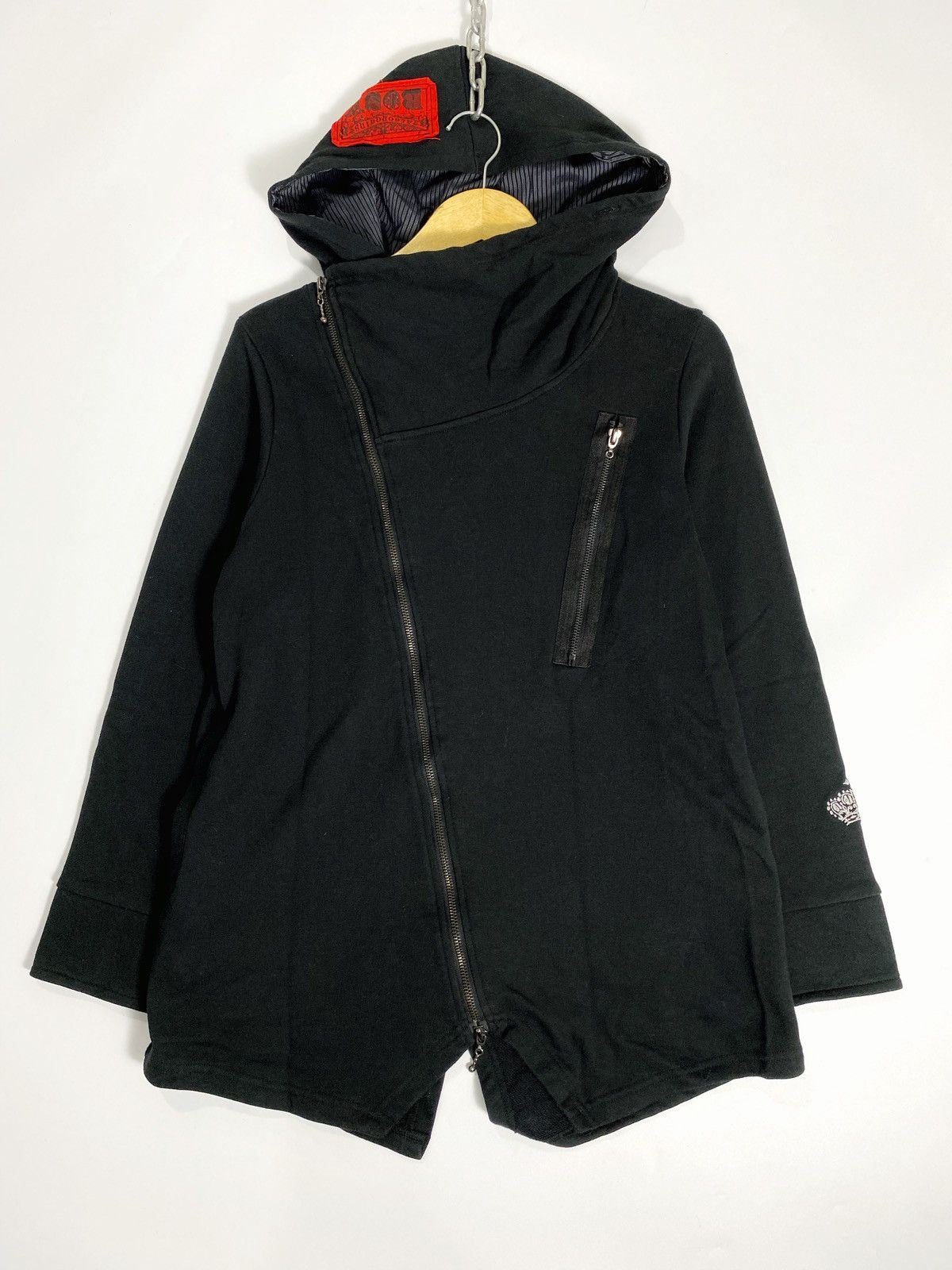 Japanese Brand algonquins asymetric goth jacket lgb ifsx kmrii 14addiction Size US M / EU 48-50 / 2 - 1 Thumbnail
