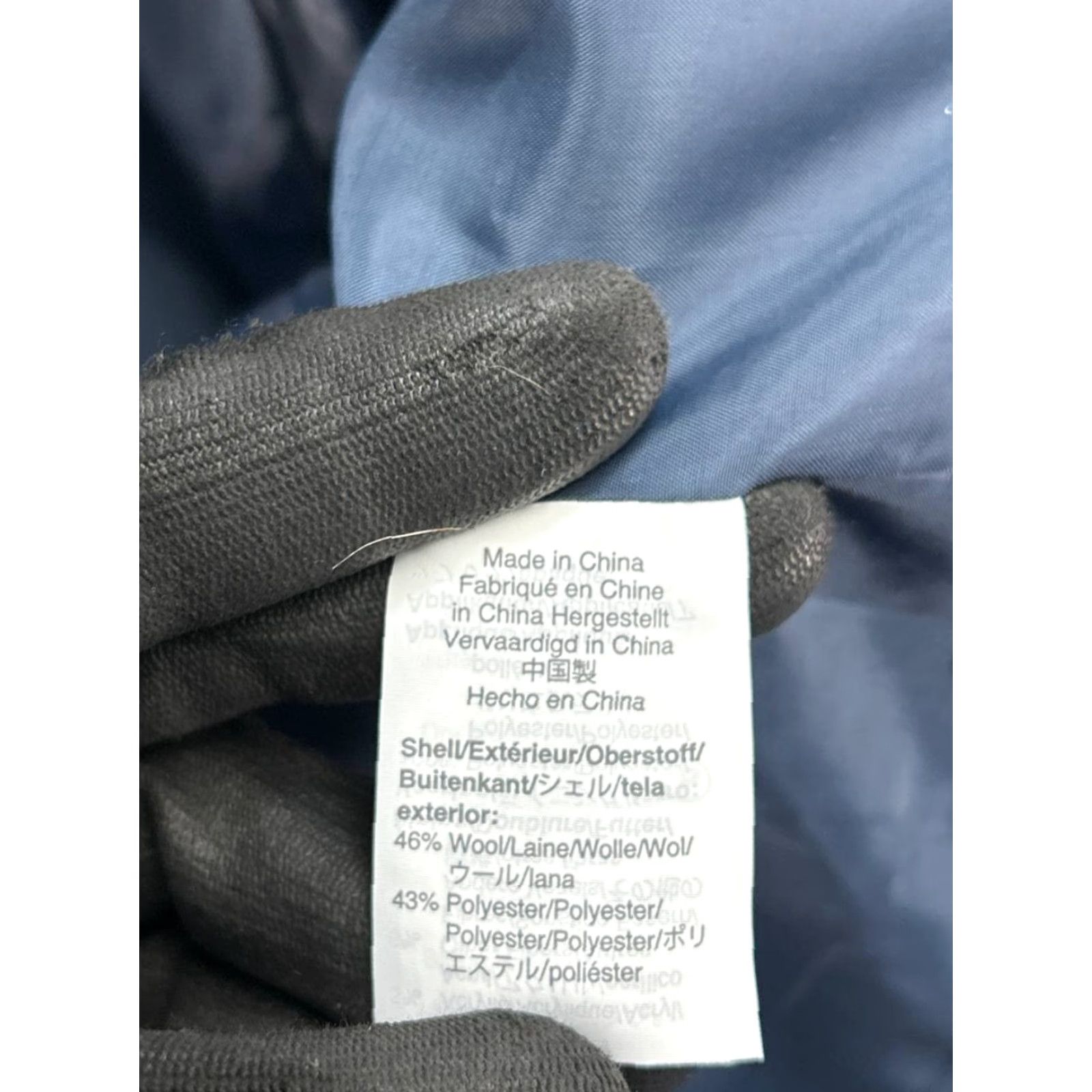 J.Crew J.Crew Coat Womens Small Blue Wool Blend Toggle Cape Short Wool Blend Jacket, 90s? Size S / US 4 / IT 40 - 4 Thumbnail