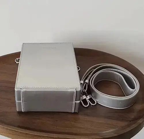 Japanese Brand Retro fashion pu leather crossbody box bag camera bag Size ONE SIZE - 3 Thumbnail