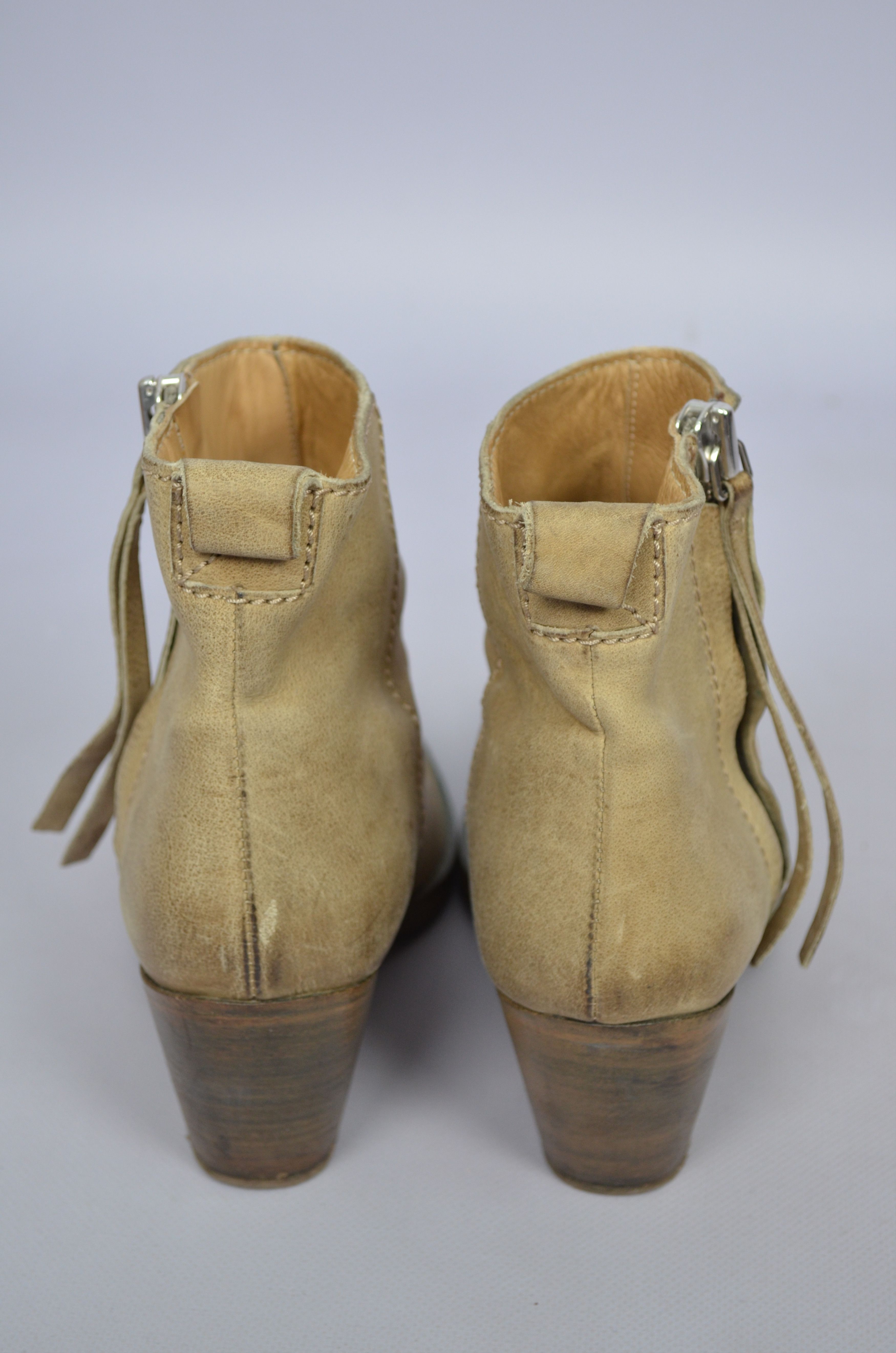 Acne Studios × Designer Acne Studios Pistol Side Zip Ankle Heel Boots Size 37/US7 Size US 7 / IT 37 - 7 Thumbnail