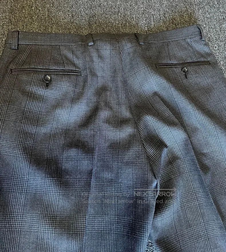 Gucci Gucci Gray Wool Plaid Casual Trousers. Size US 44 / EU 60 - 5 Thumbnail
