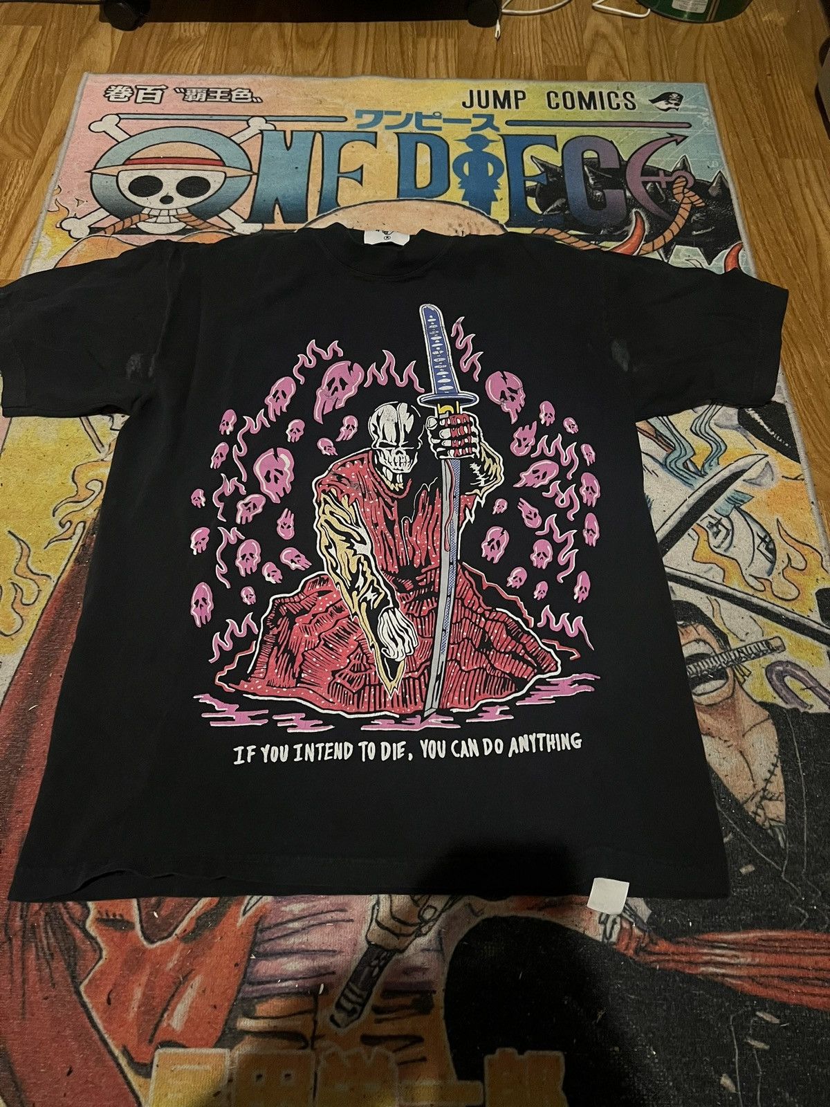 image of Warren Lotas Samurai Tee in Black, Men's (Size Medium)