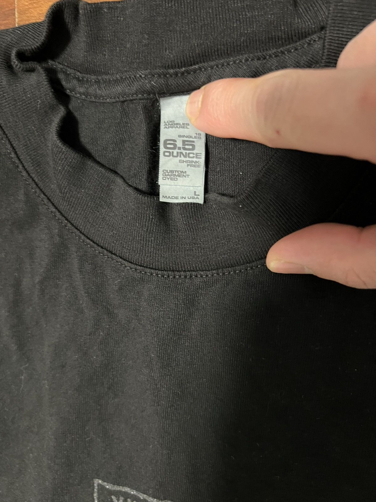 Yeezy Yeezy OG Vultures Tee x LA Apparel Size US L / EU 52-54 / 3 - 3 Thumbnail