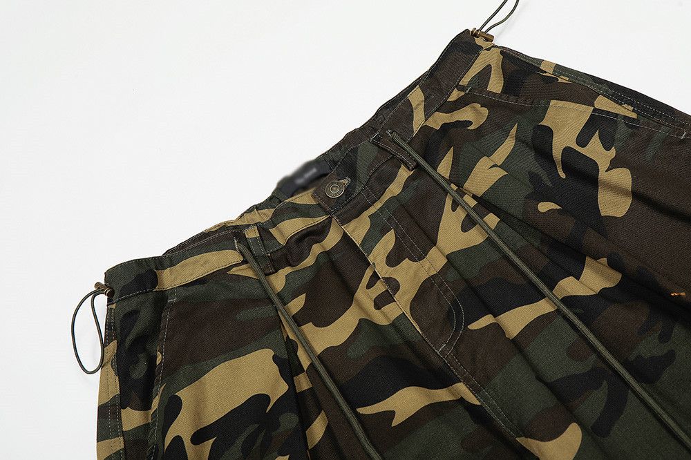 Vintage Men's loose wide-leg sports casual camouflage trousers Size US 32 / EU 48 - 3 Thumbnail