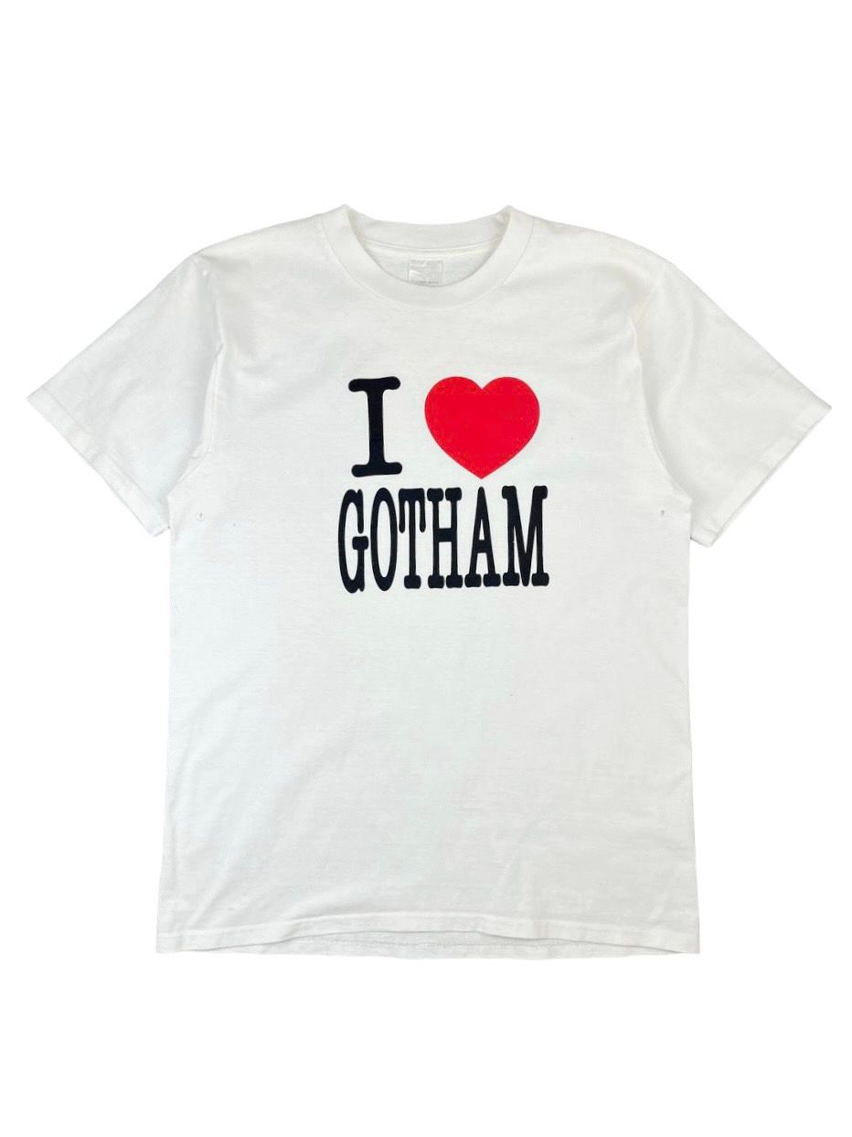 Pre-owned Number N Ine X Vintage Number Nine “i Love Gotham” Ss02 In White