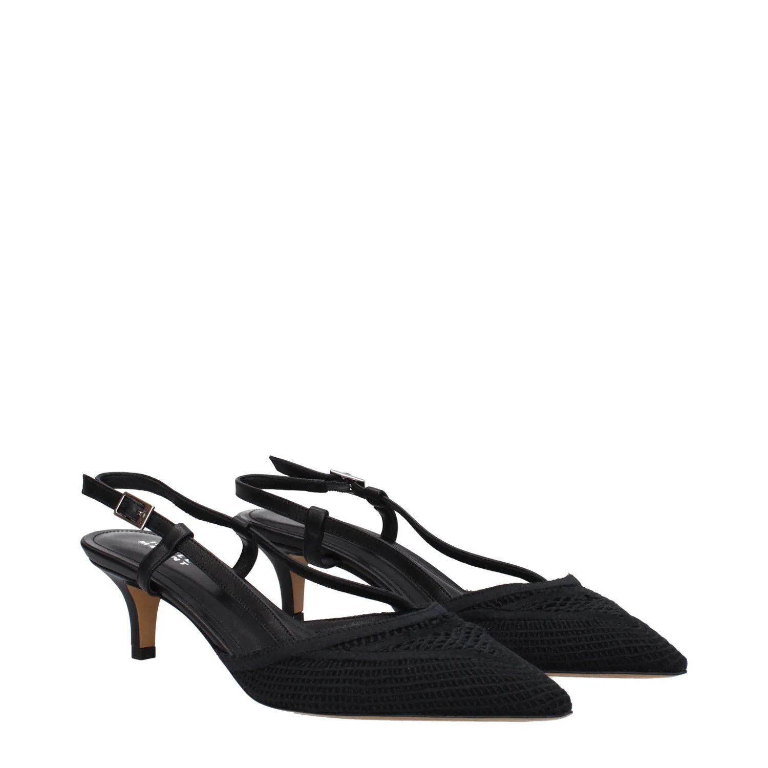 Isabel Marant ob1o1e1124 Fabric Sandals in Black Size US 6 / IT 36 - 2 Thumbnail