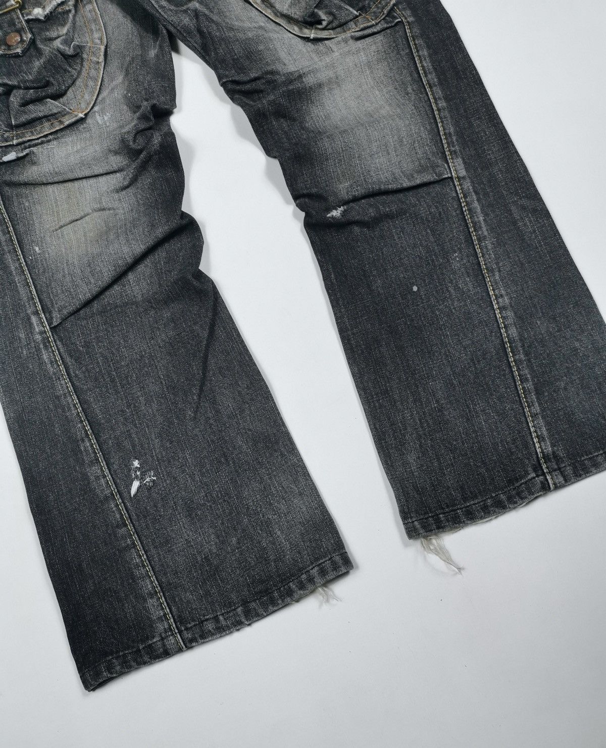 Edwin Bootcut Edwin Cargo Utility Black Jeans Size US 32 / EU 48 - 5 Thumbnail