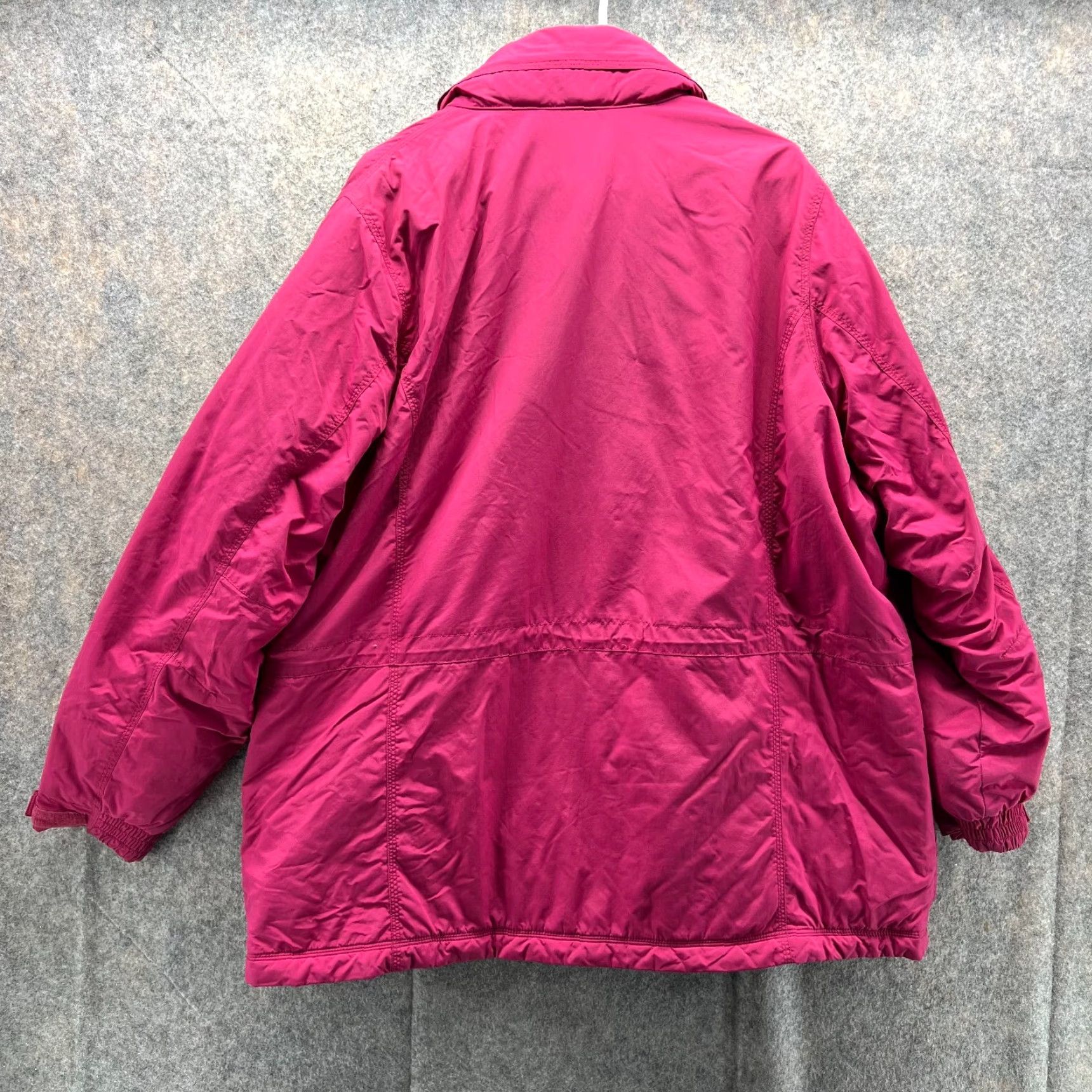 Vintage VINTAGE L.L. Bean Jacket Women 2X Pink Quilted Full Zip Hooded Snowboard Ski Lined Size XXL / US 16-18 / IT 52-54 - 2 Thumbnail