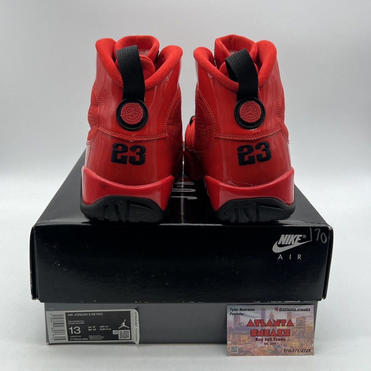 Jordan Brand Air Jordan 9 Chile red Size US 13 / EU 46 - 3 Thumbnail