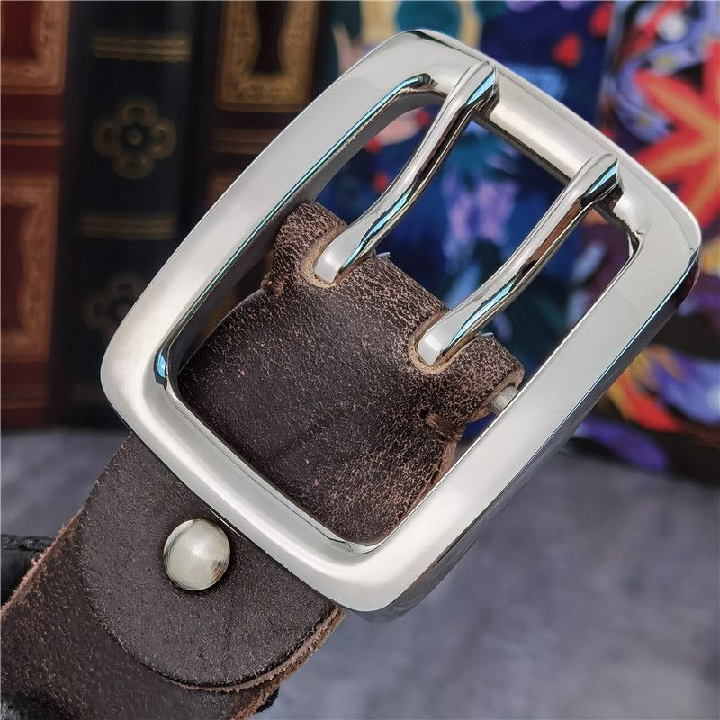 Japanese Brand × Leather Belt Buckle Thick Leather Size ONE SIZE - 5 Thumbnail