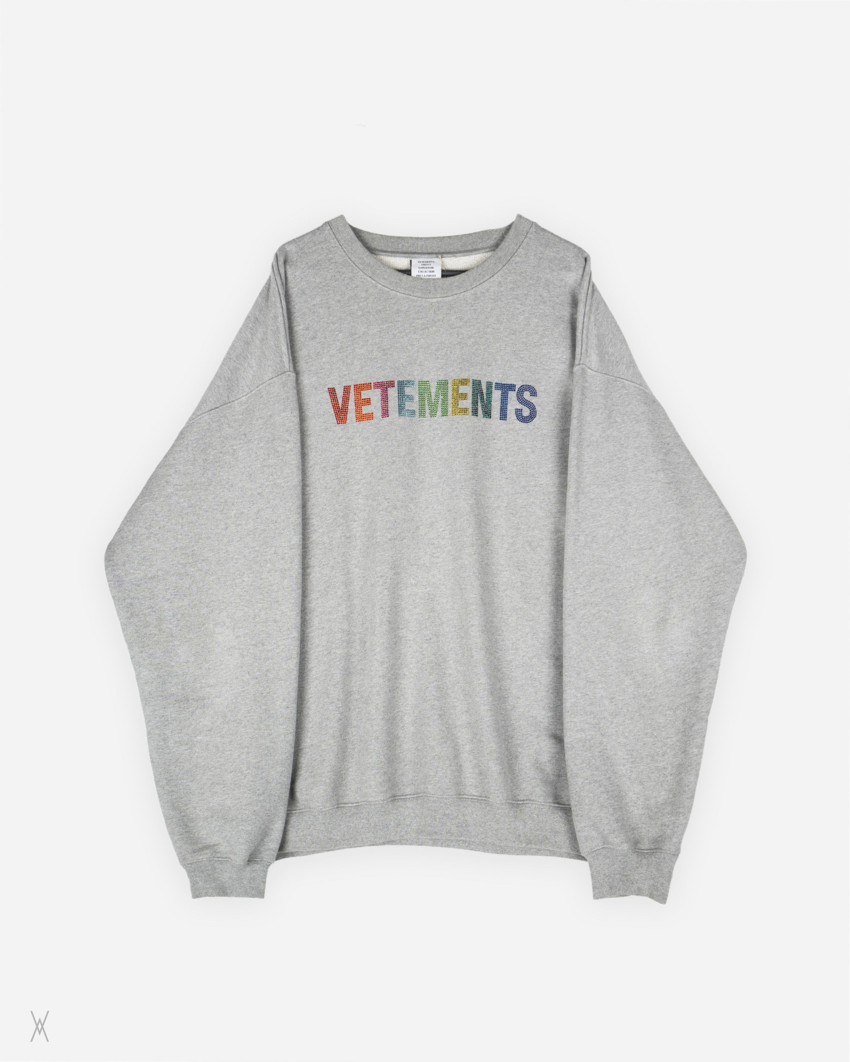 Vetements Vetements bling crewneck sweatshirt Size US XL / EU 56 / 4 - 1 Thumbnail