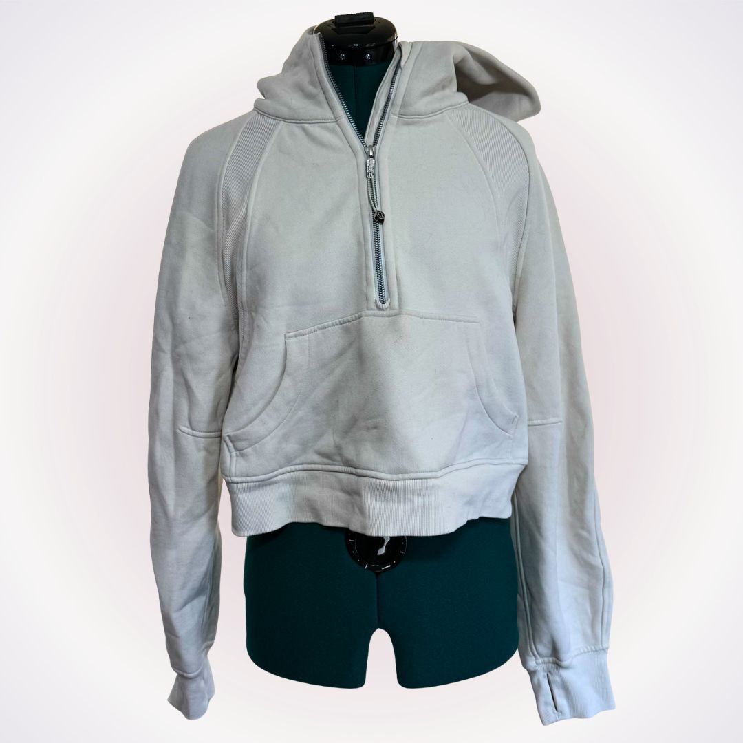 Lululemon lululemon Bone Oversized Half-Zip Hoodie | Sz XS/S Size S / US 4 / IT 40 - 1 Thumbnail