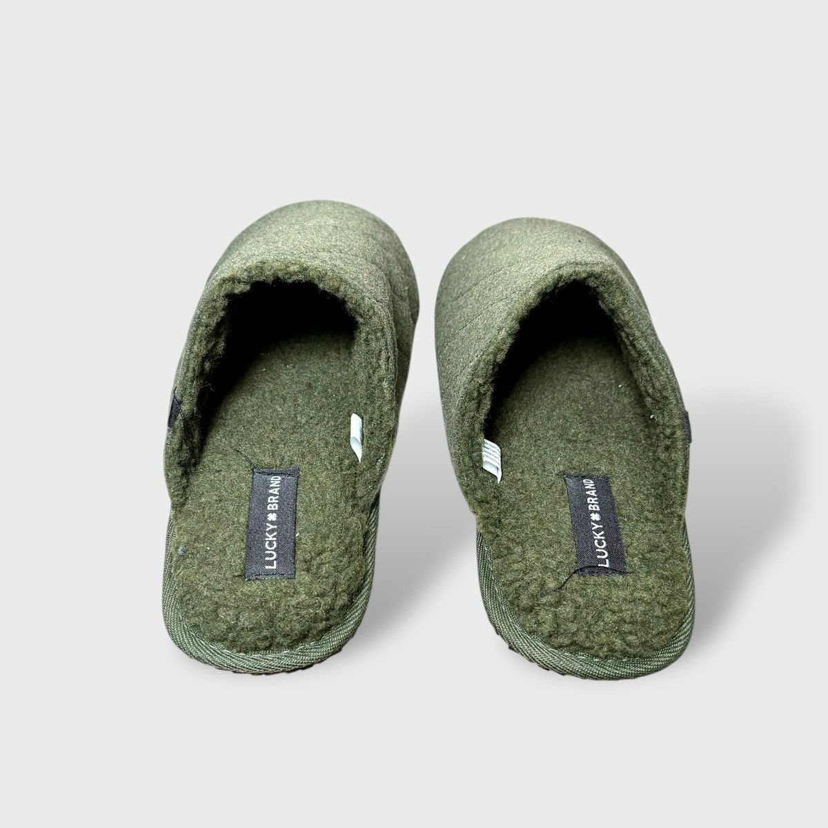 Lucky Brand Lucky Brand Green Slippers Mens 7-8, Women’s 8.5-9.5 Size US 8.5 / IT 38.5 - 13 Thumbnail