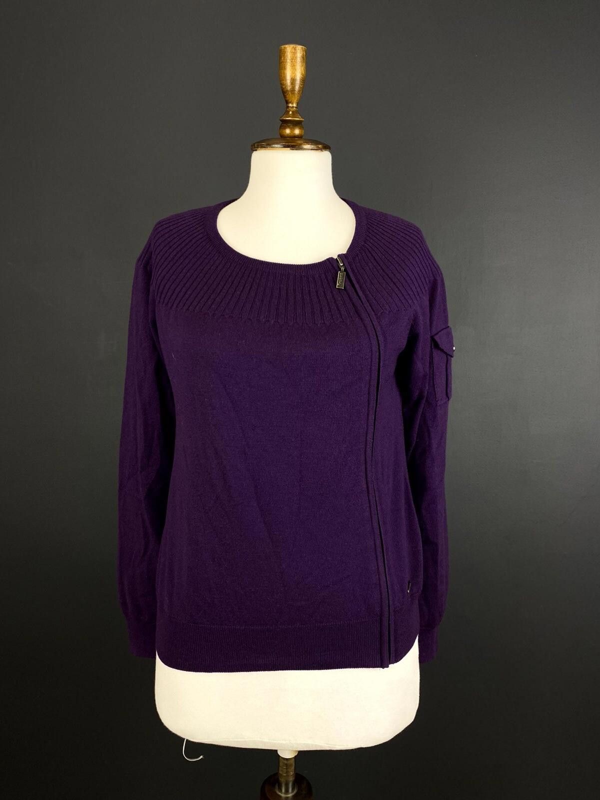 Barbour Barbour International Eris Purple Sweater Size M UK12 US8 Size XL / US 12-14 / IT 48-50 - 1 Thumbnail