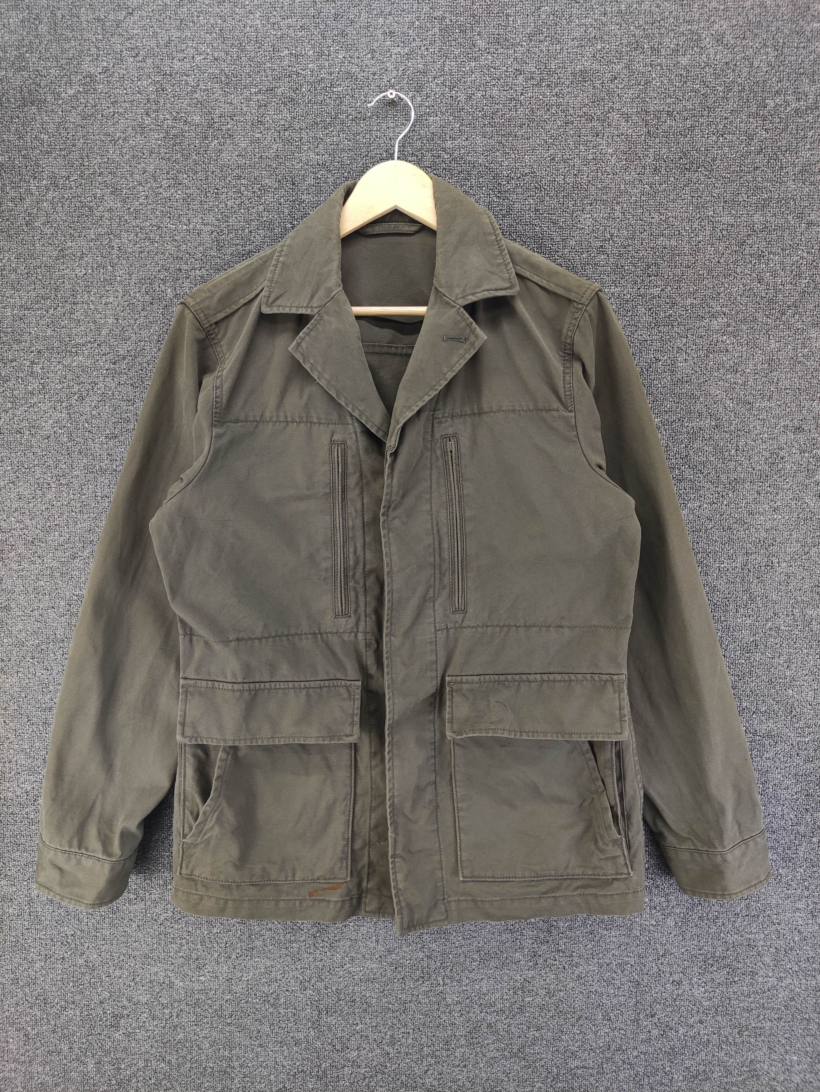 Uniqlo Vintage Uniqlo Military Style Jacket Button Size US M / EU 48-50 / 2 - 1 Thumbnail