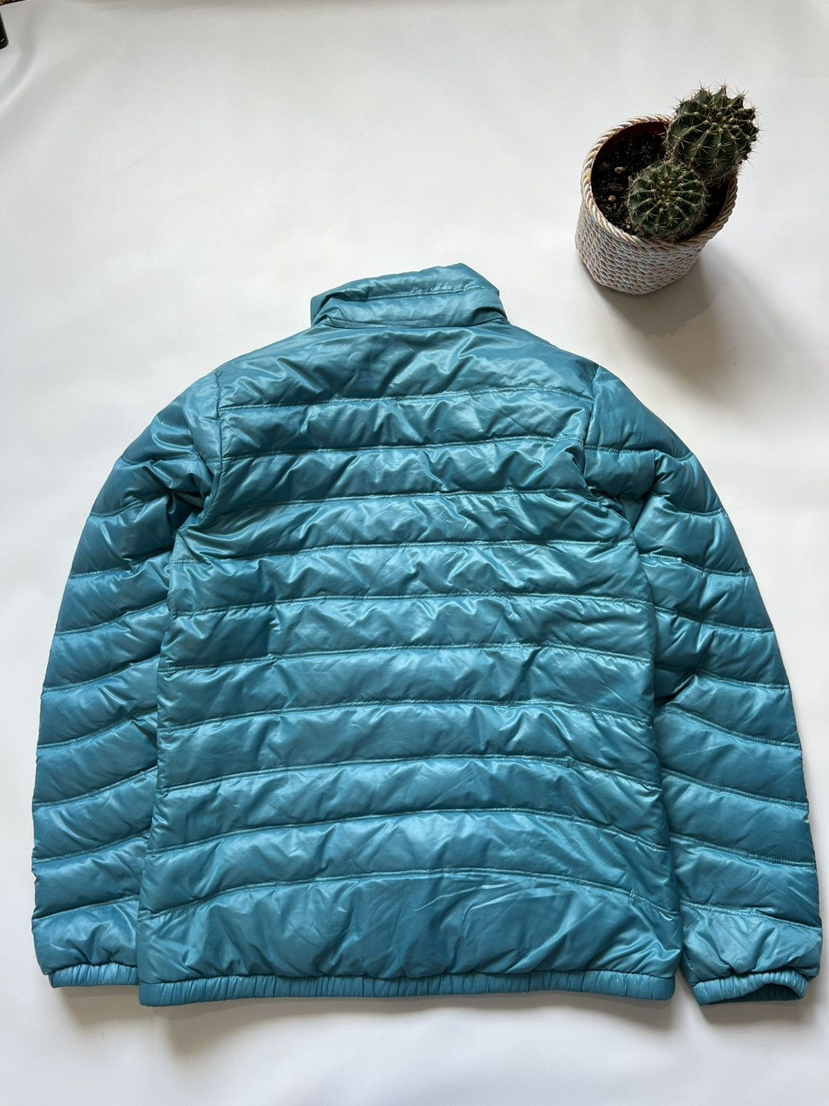 SALEWA Salewa Blue Puffer Down Jacket Womens Outdoor Size L / US 10 / IT 46 - 9 Thumbnail