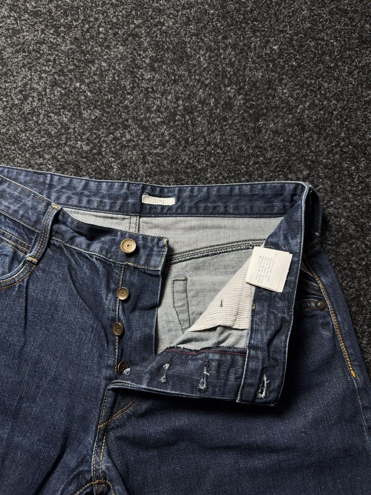 Replay Luxury 00s Y2K Replay Jimi Jeans M983 Straight Bootcut Denim Size US 34 / EU 50 - 7 Thumbnail