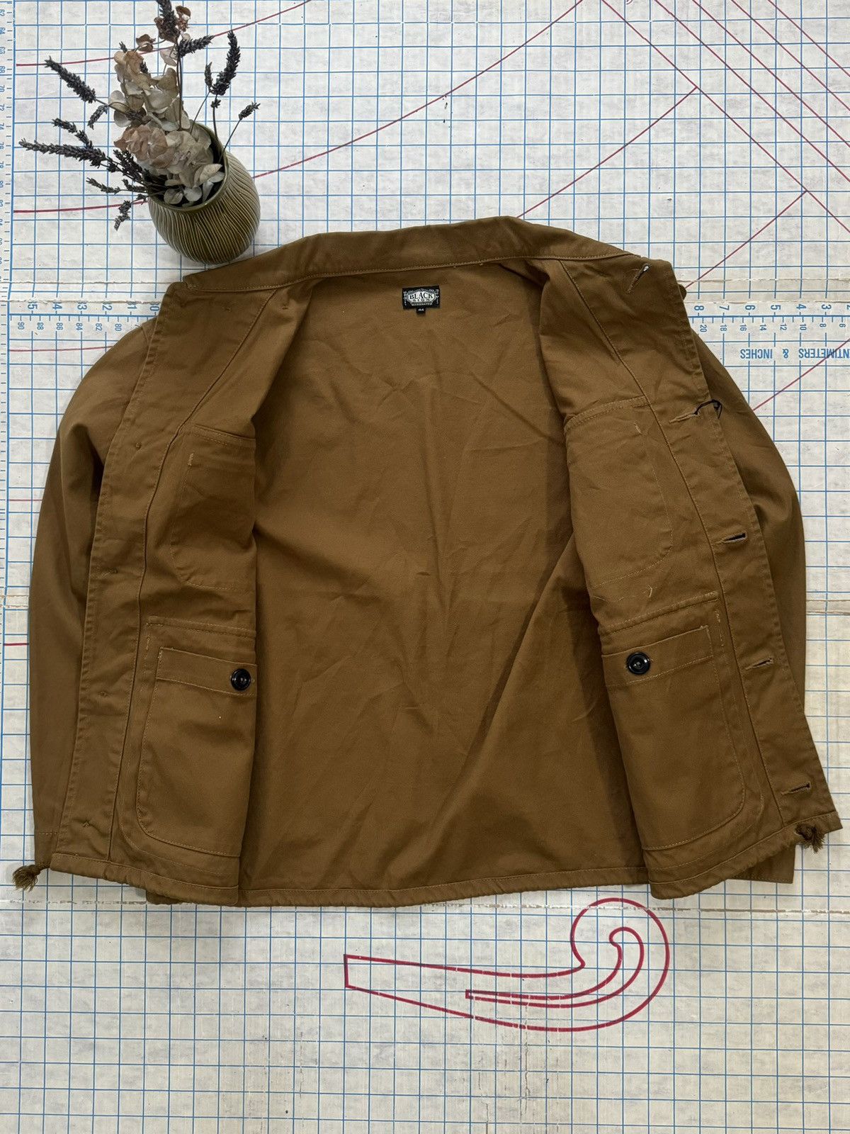 BLACK SIGN × Japanese Brand New With Tag Black Sign Four Pocket Field Jacket Size 44 XL Size US XL / EU 56 / 4 - 8 Thumbnail