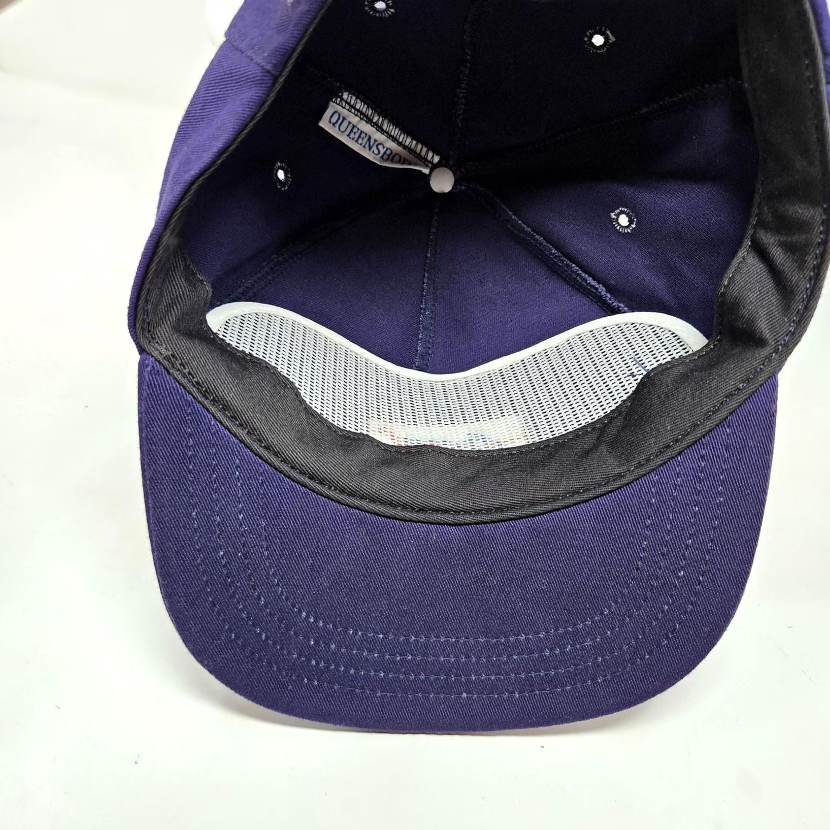 Vintage BMI Airline Hat Cap Strap Back Pilot Captain Oak Leaf Embroidered Patch Mens Size ONE SIZE - 6 Thumbnail