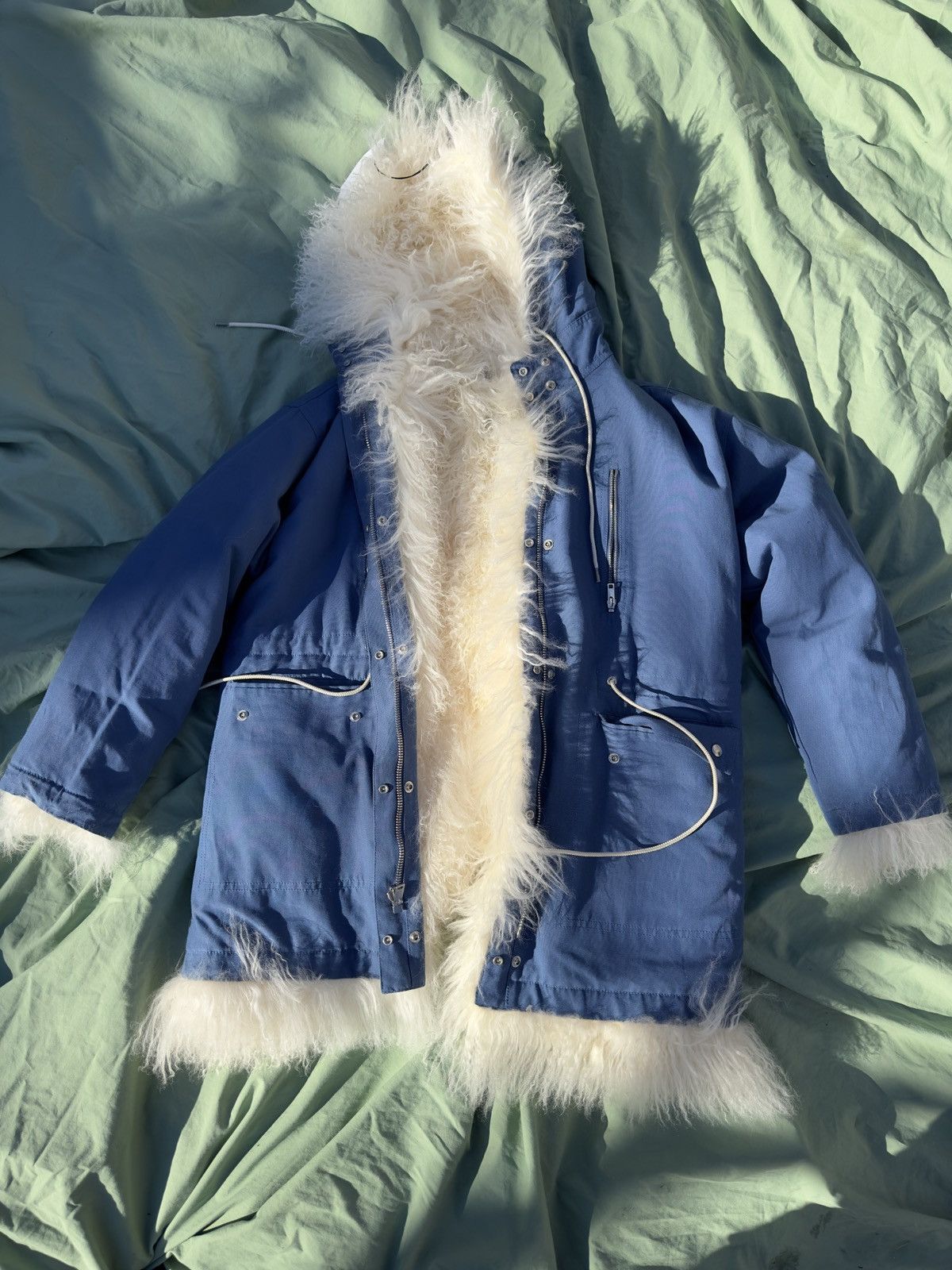 Calvin Klein 205W39NYC CALVIN KLEIN 205W39NYC Raf Simons Monogolian lamb fur coat Size US XS / EU 42 / 0 - 20 Thumbnail