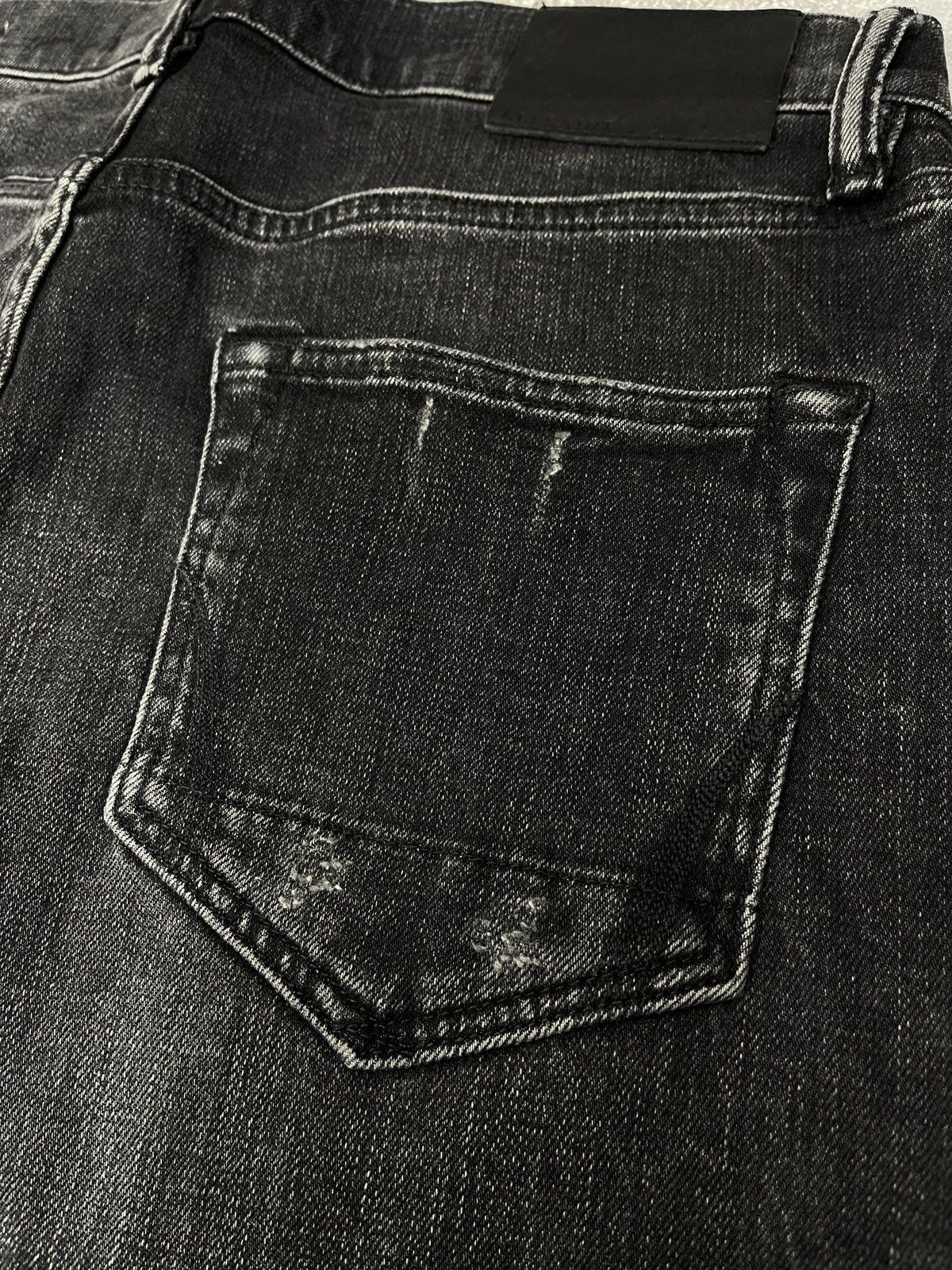 Allsaints × Designer Mens AllSaints Rex Denim Jeans Grey Big Logo Pocket Size 31 Size US 31 - 4 Thumbnail
