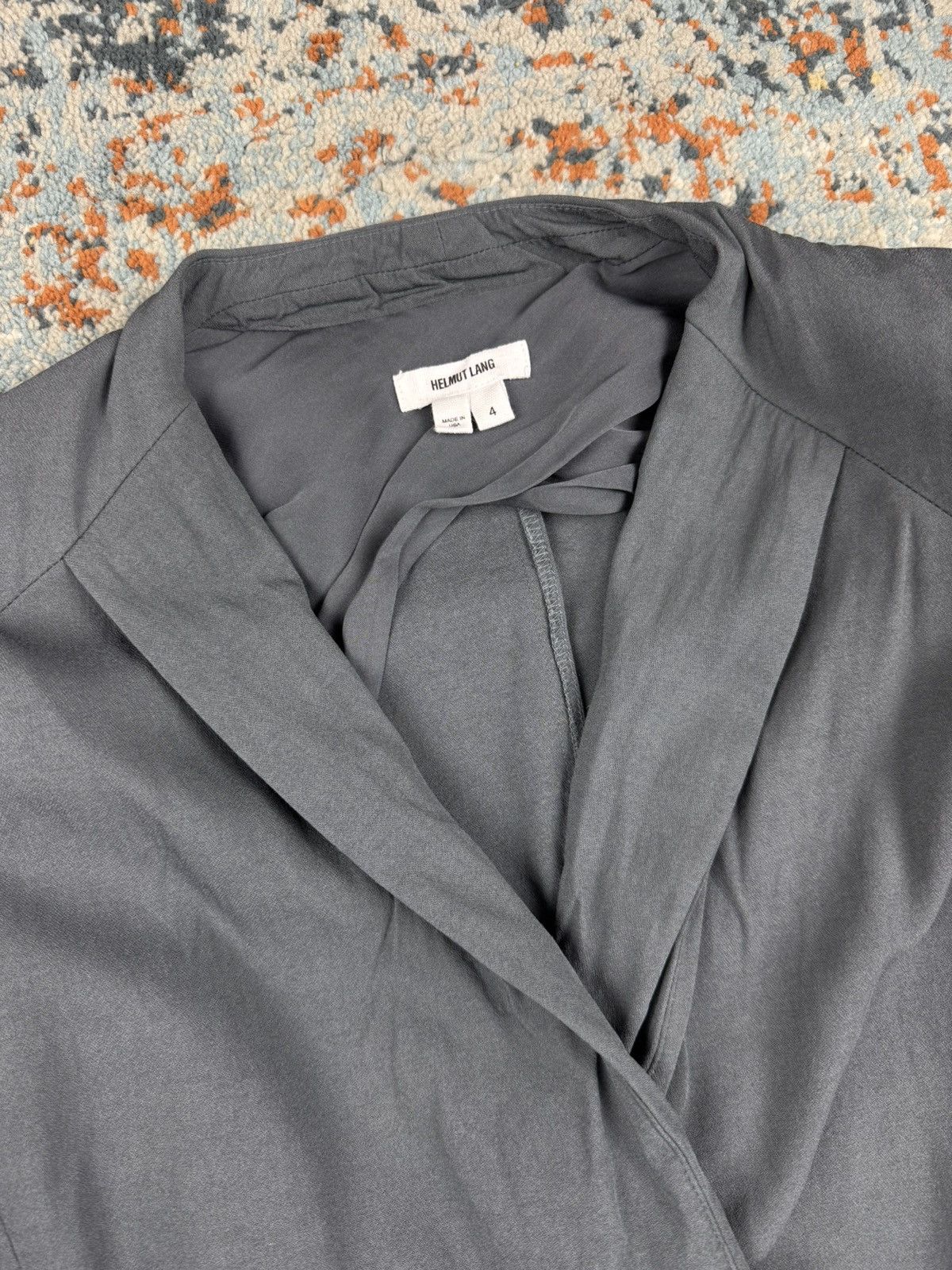 Designer × Helmut Lang Helmut Lang oversized loose fit blazer made in USA Size S / US 4 / IT 40 - 6 Thumbnail