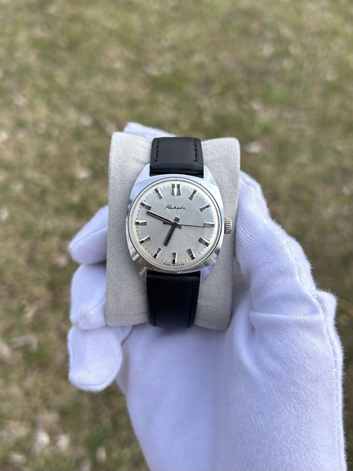 Vintage Vintage Watch Raketa Mechanical USSR Soviet Authentic 1980s Size ONE SIZE - 9 Thumbnail
