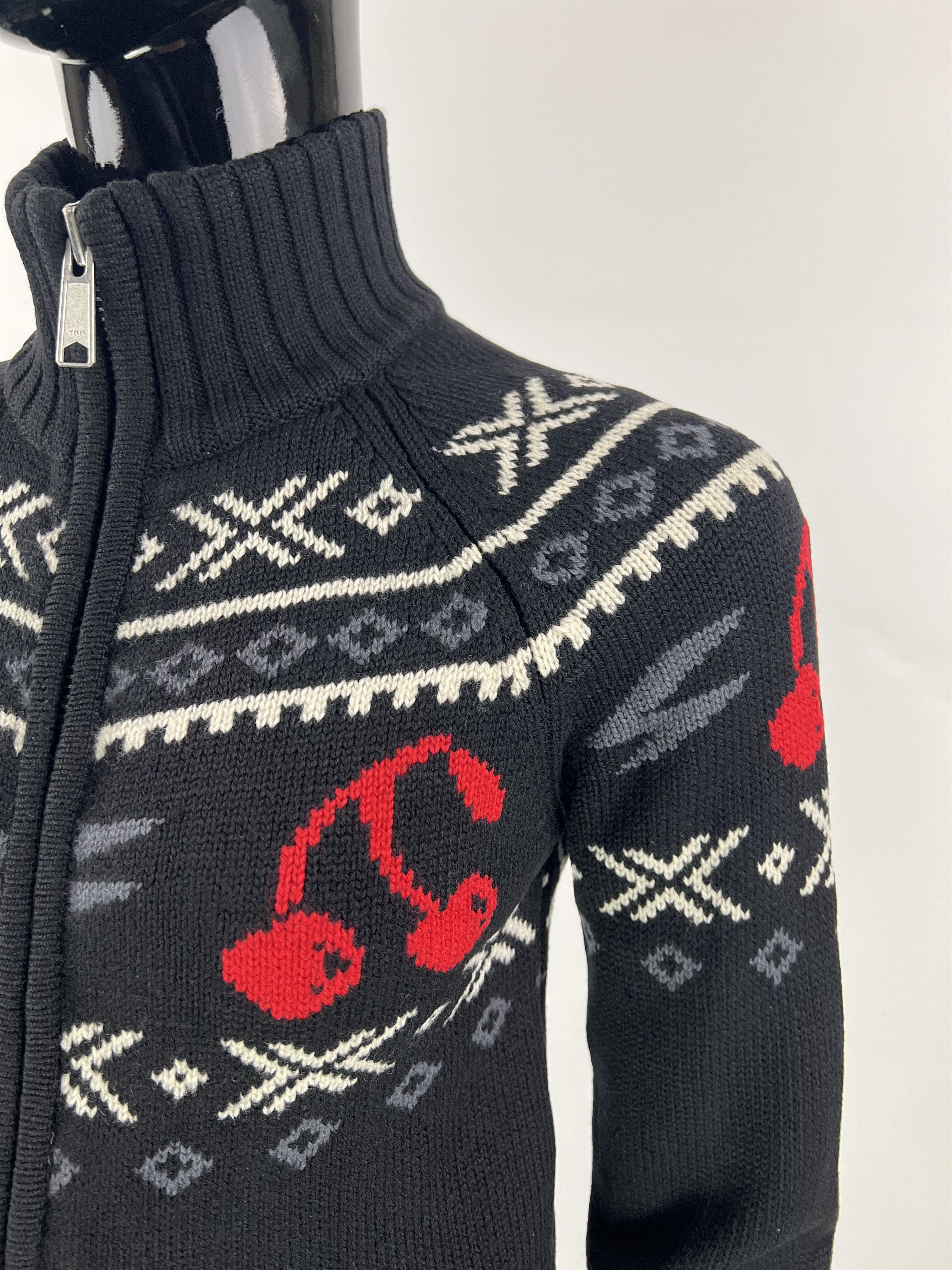 Carhartt Carhartt Cherry Full Zip 100% Wool Jacket Sweater Aztec Size XS / US 0-2 / IT 36-38 - 8 Thumbnail