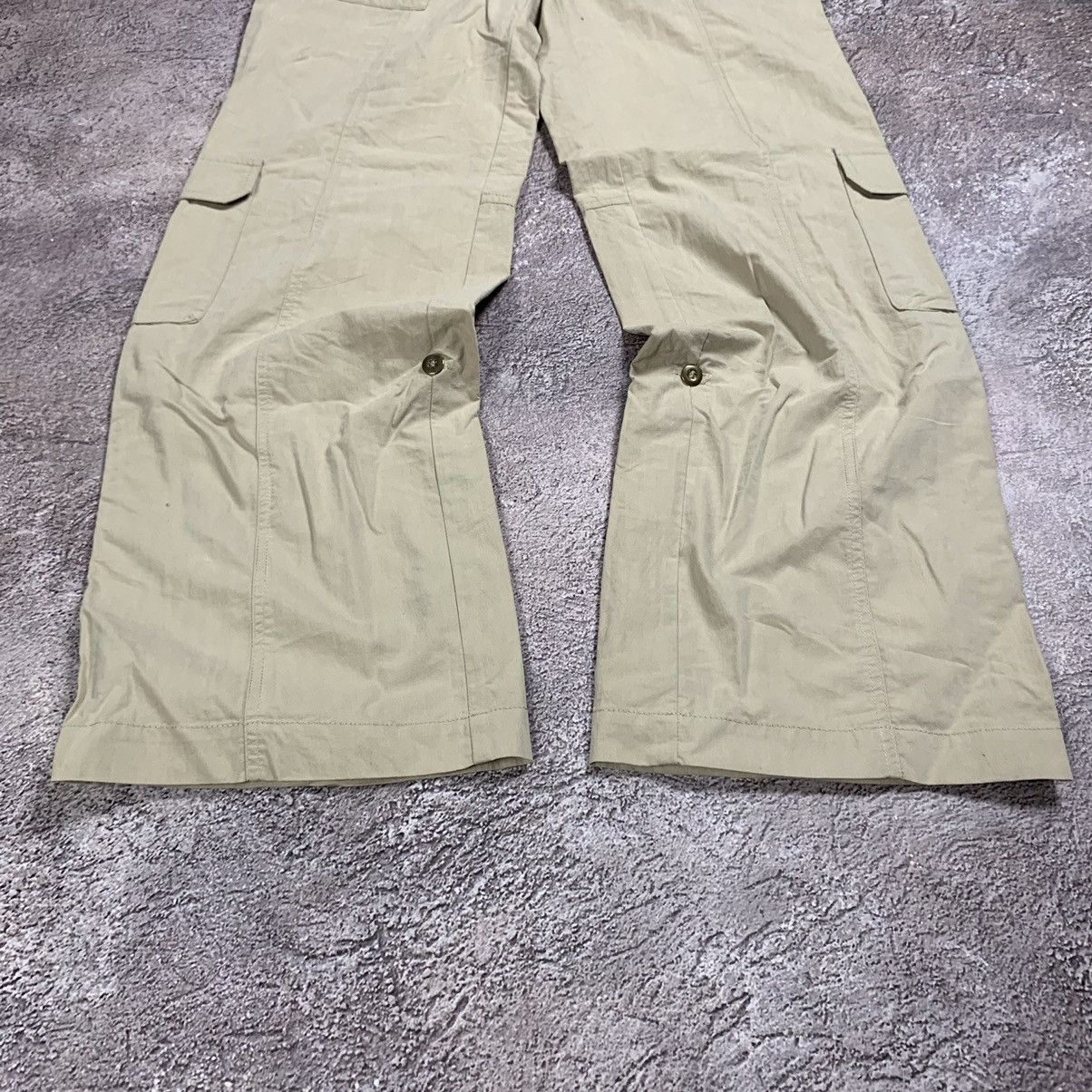 Vintage Vintage 90s Baggy Cargo Pants Flared Parachute Grunge 28 Size 28" / US 6 / IT 42 - 4 Thumbnail