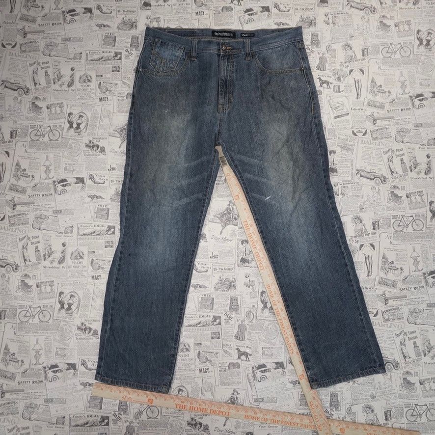 Ecko Unltd. 38x32 - Vintage Y2K Ecko UNLTD grunge 00s denim jeans pants Size US 38 / EU 54 - 4 Thumbnail