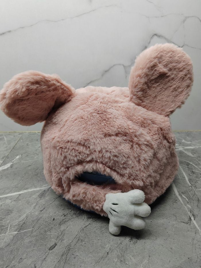 Disney Vintage Mickey Mouse Fleece Cap Hat Size ONE SIZE - 4 Thumbnail