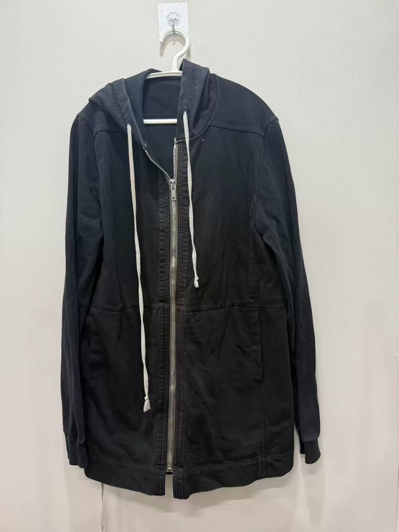 Rick Owens Rick Owens Long Hooded Zip Coat S Size US S / EU 44-46 / 1 - 1 Thumbnail