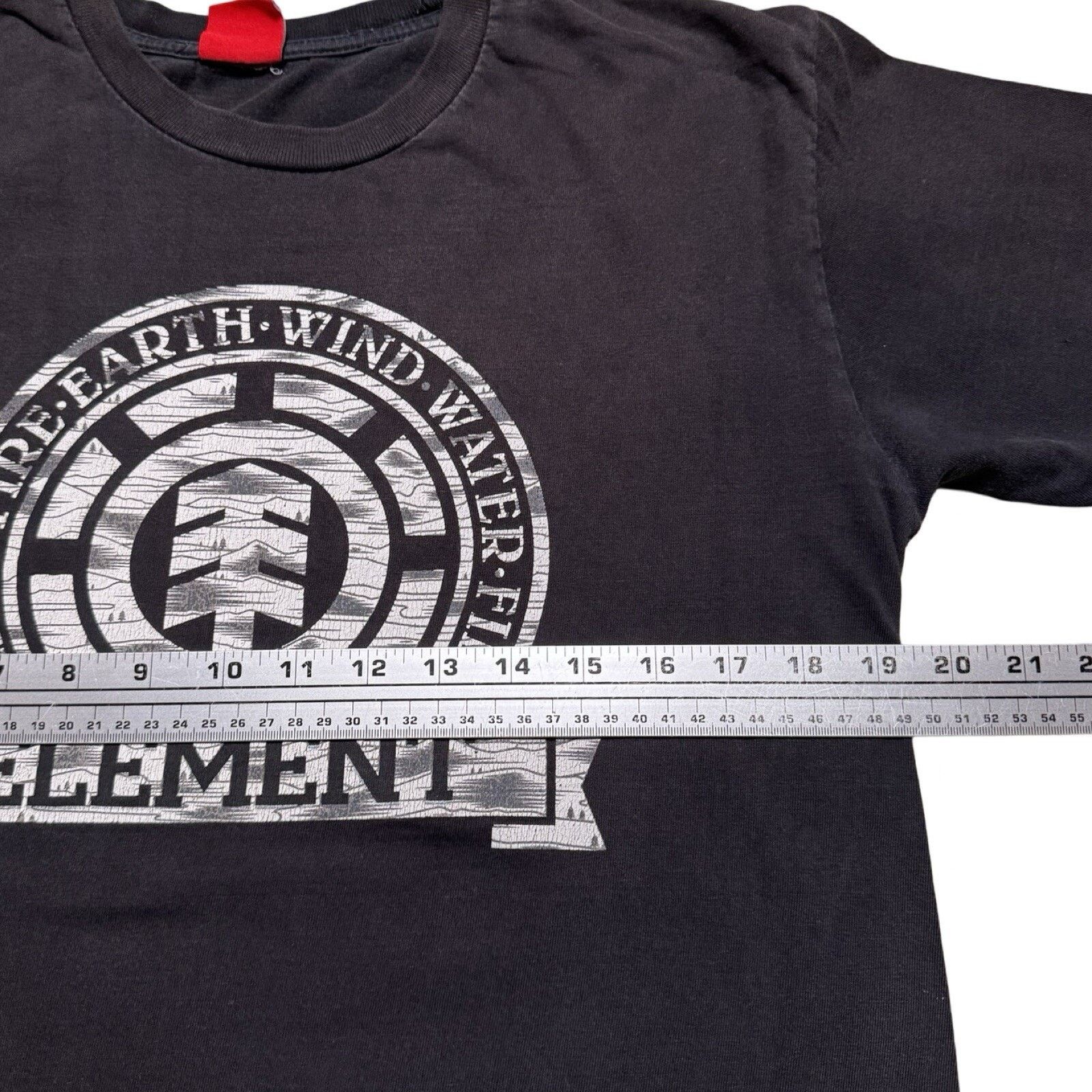 Element Vintage Element Skateboards Faded Black Graphic T Shirt M Size US M / EU 48-50 / 2 - 4 Thumbnail