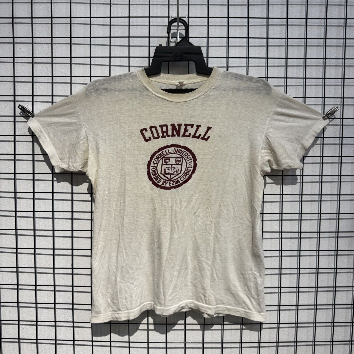 Other Vintage 60s Cornell University T-Shirt Champion Single Stich Size US M / EU 48-50 / 2 - 2 Thumbnail