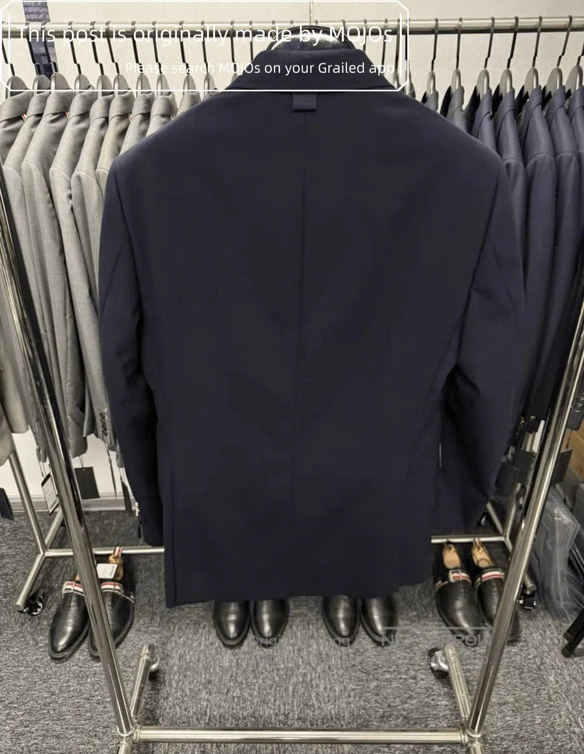 Thom Browne Sz 2 Thom Browne Golden Botton Navy Blazer Jacket. Size US M / EU 48-50 / 2 - 2 Thumbnail