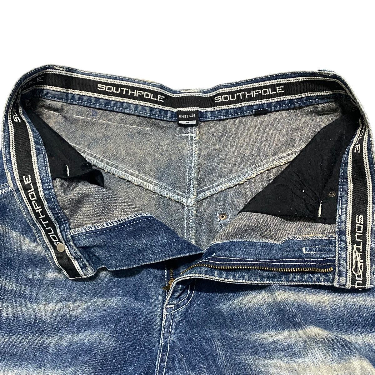 Southpole Vintage Southpole Denim Baggy Pants Size US 29 - 16 Thumbnail