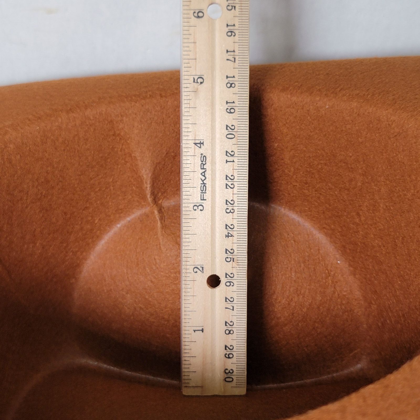 & Other Stories Unbranded Brown Felt Cowboy Hat Size ONE SIZE - 7 Thumbnail
