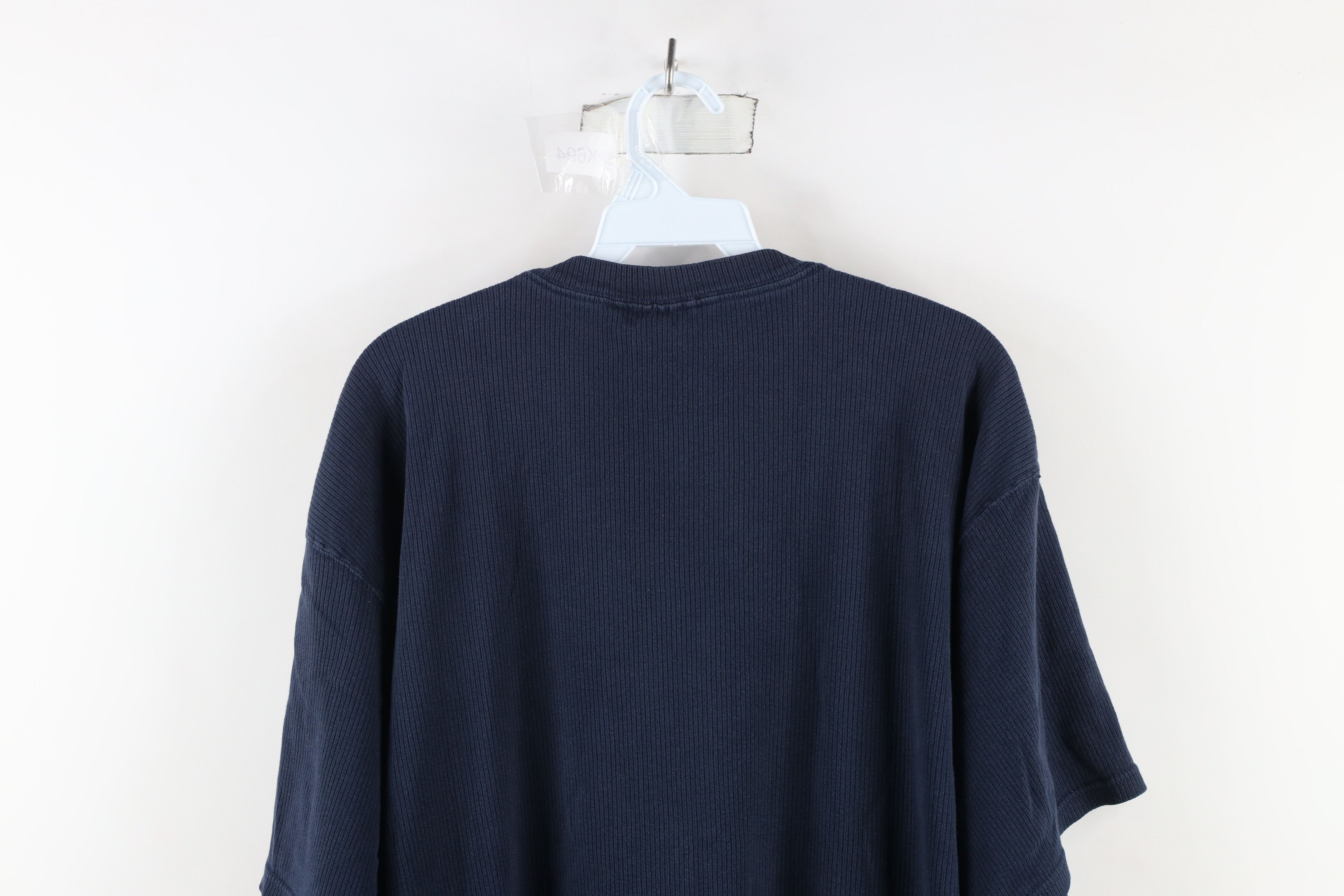 Champion × Vintage Vintage 90s Champion Out Ribbed Knit Short Sleeve T-Shirt Size US L / EU 52-54 / 3 - 11 Thumbnail