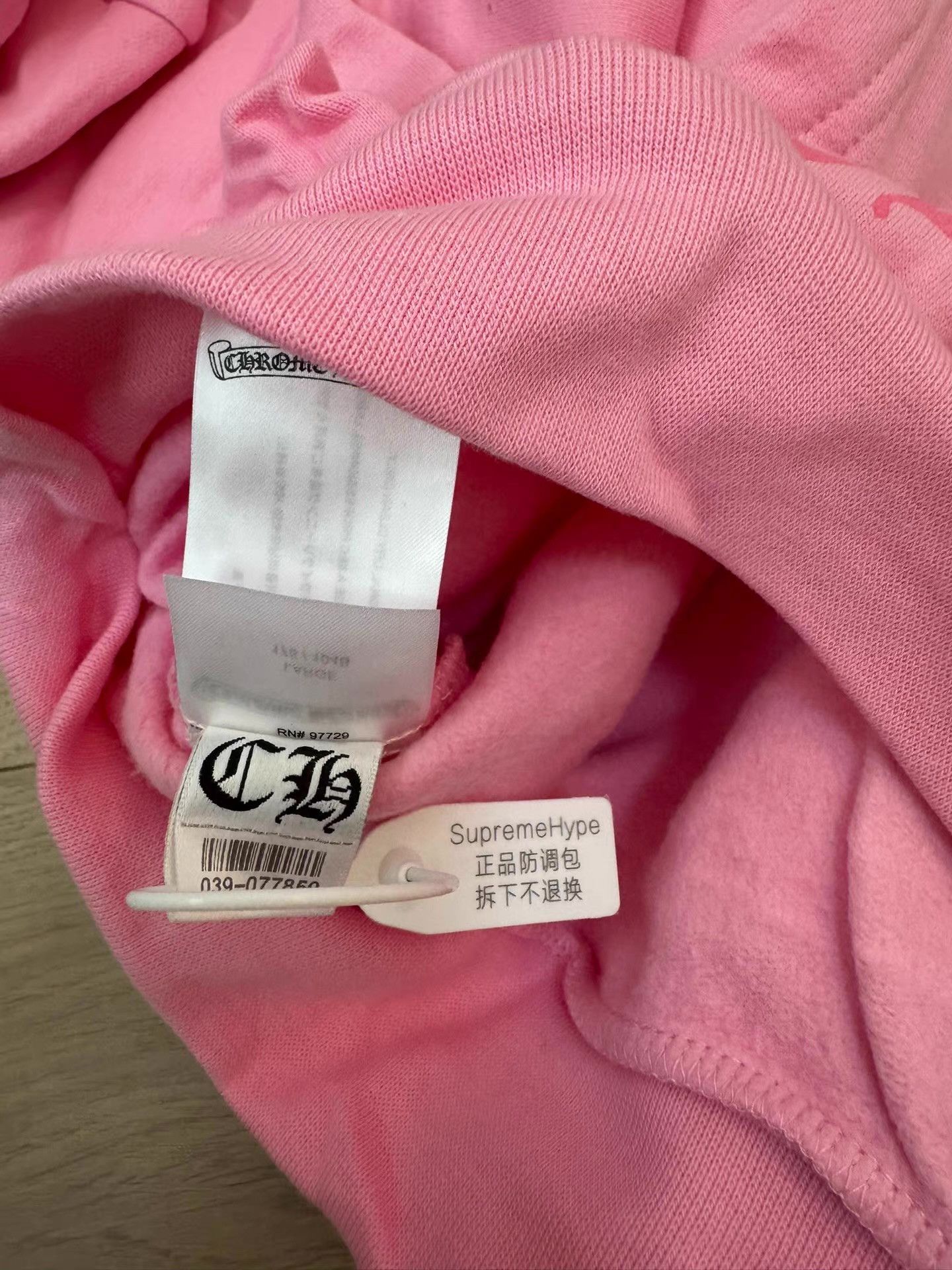 Chrome Hearts Chrome Hearts Pink Hoodie Q14 Size US M / EU 48-50 / 2 - 5 Thumbnail