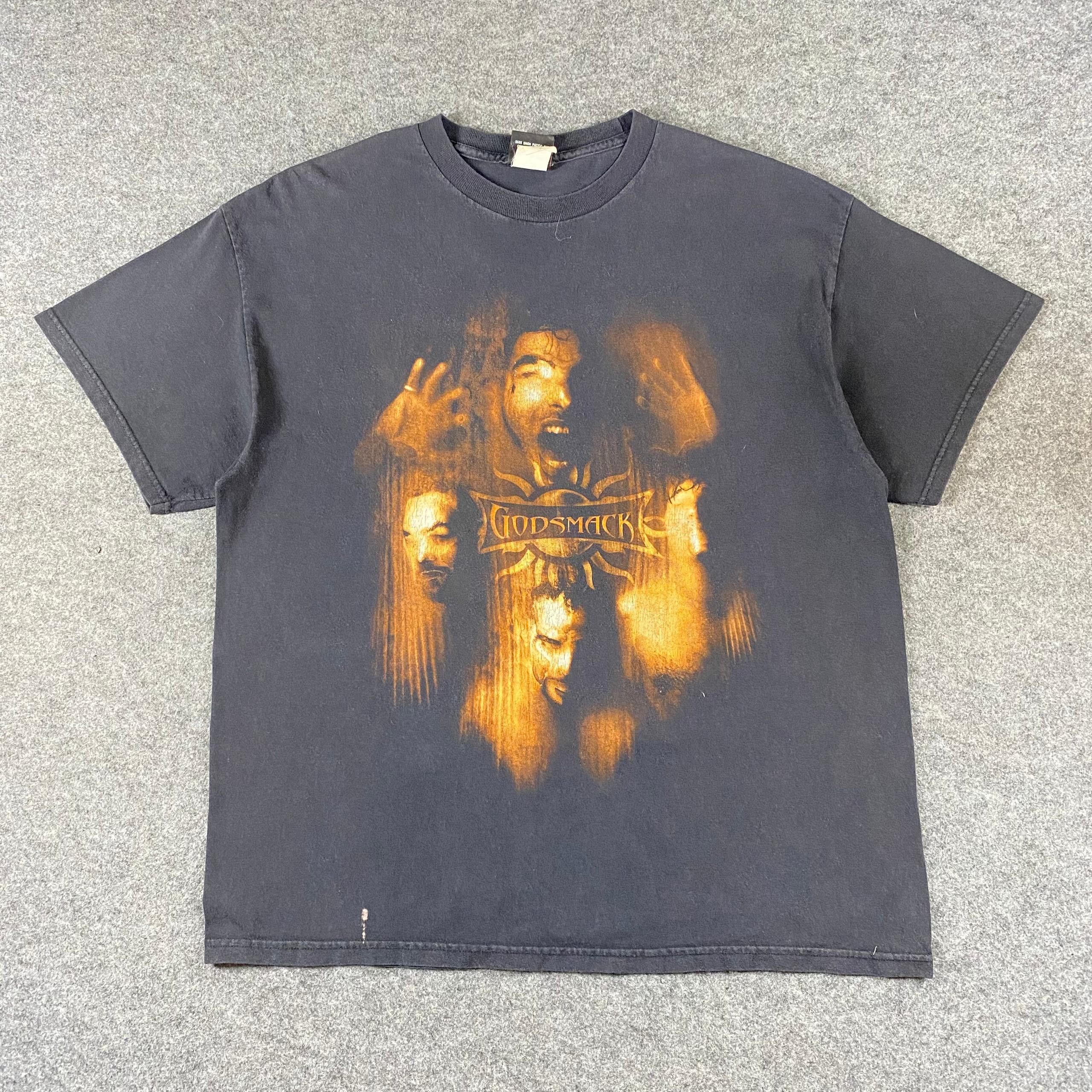 Band Tees Vintage Godsmack Faceless Album Rock Band Tshirt Size US XL / EU 56 / 4 - 3 Thumbnail
