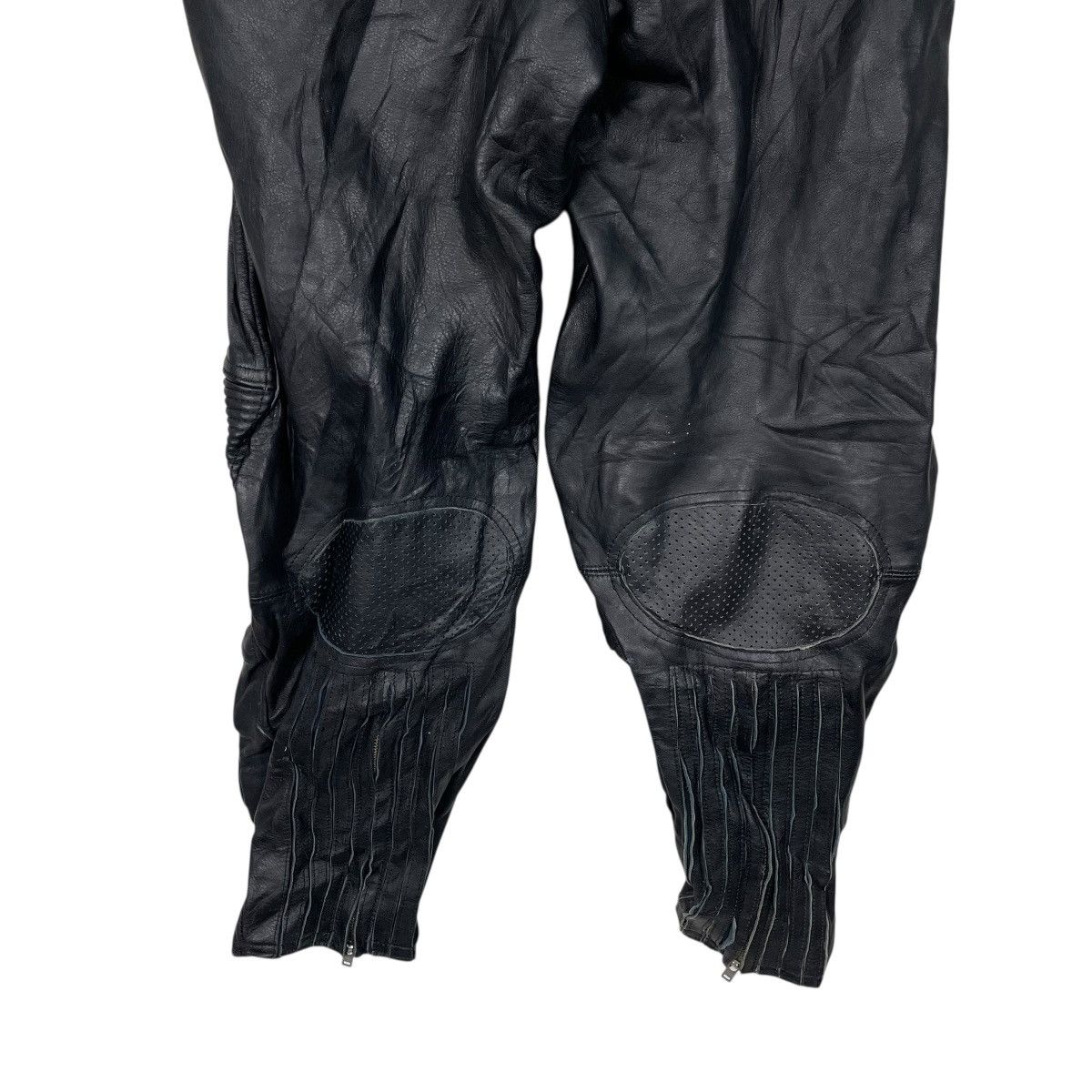 Japanese Brand Corin Motors Motorcycle CE Armored Leather Pant Size US 34 / EU 50 - 11 Thumbnail