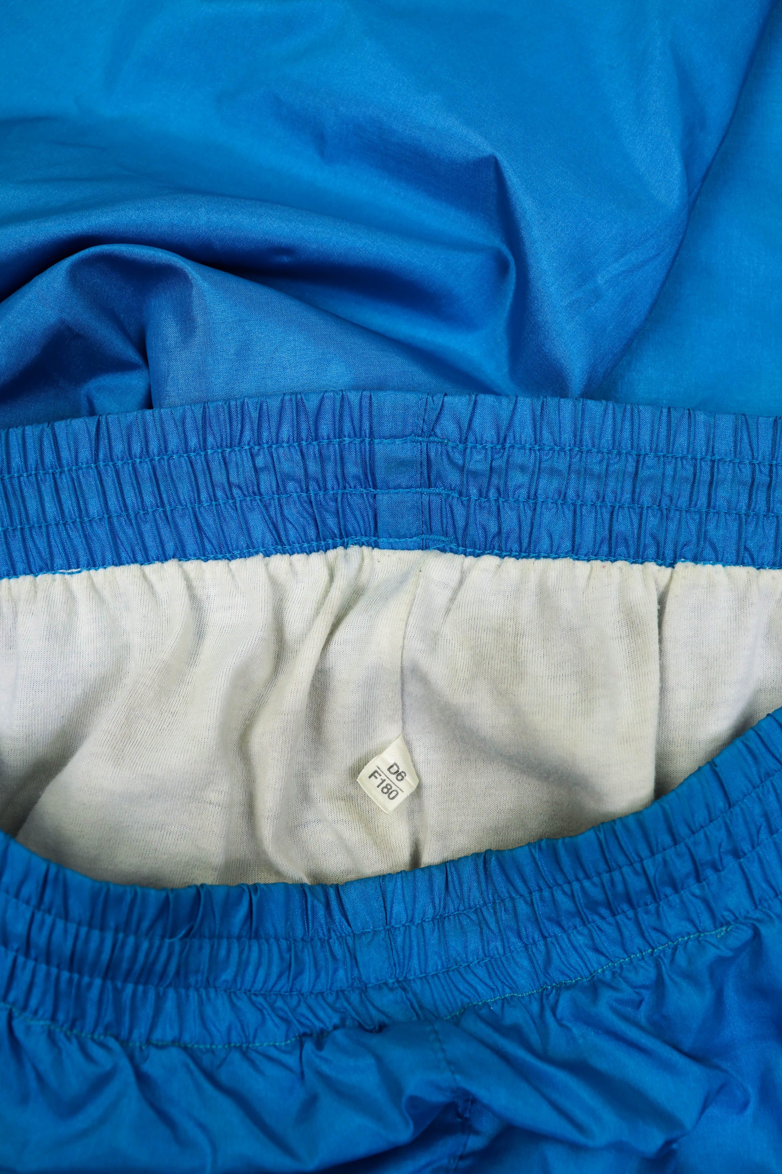 Adidas Adidas Vintage 80s 90s Blue Nylon Track Pants Size US 32 / EU 48 - 12 Thumbnail