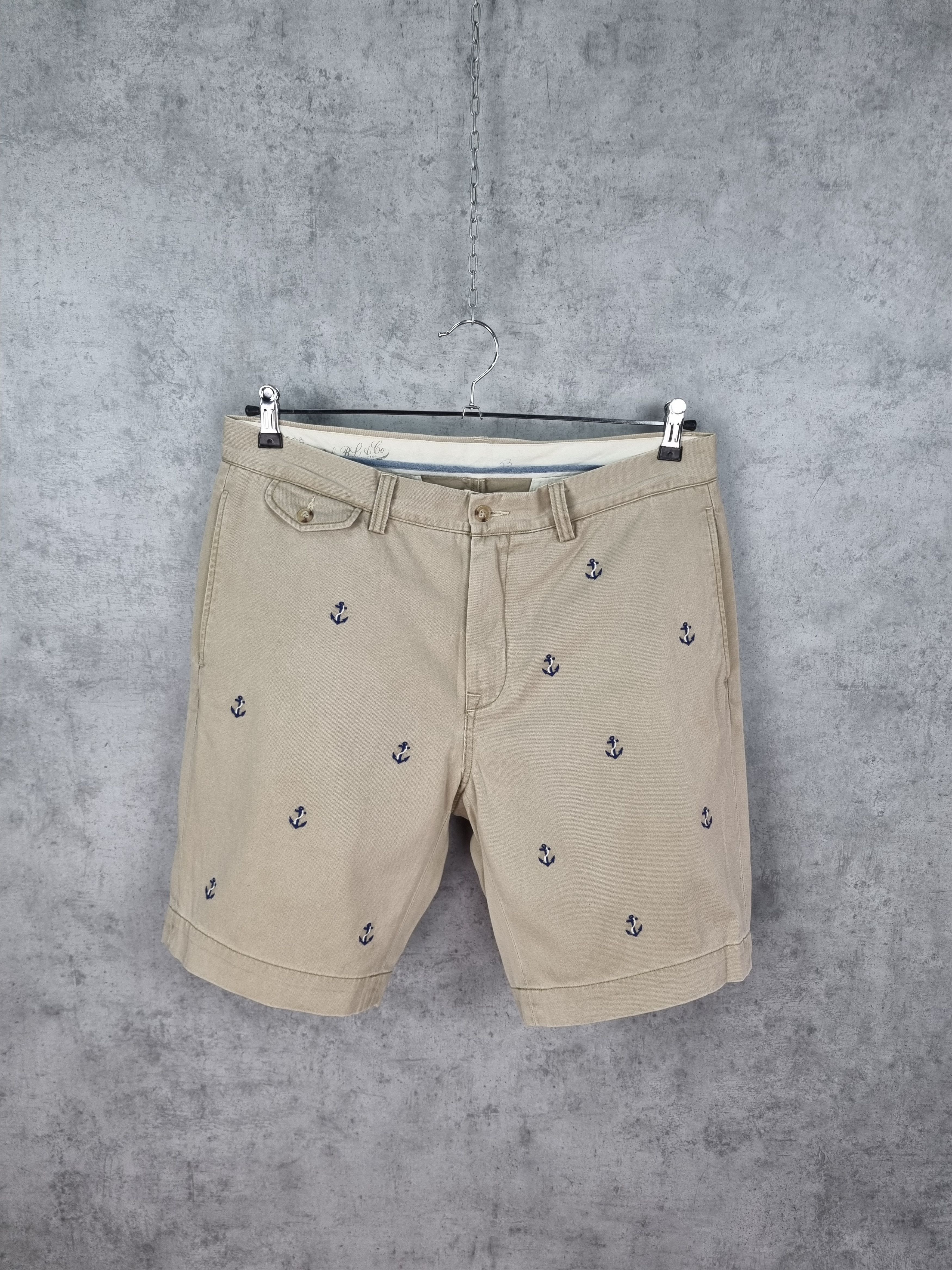 Polo Ralph Lauren × Ralph Lauren Ralph Lauren Anchors Embroidery Marina Summer Shorts Size US 34 / EU 50 - 5 Thumbnail