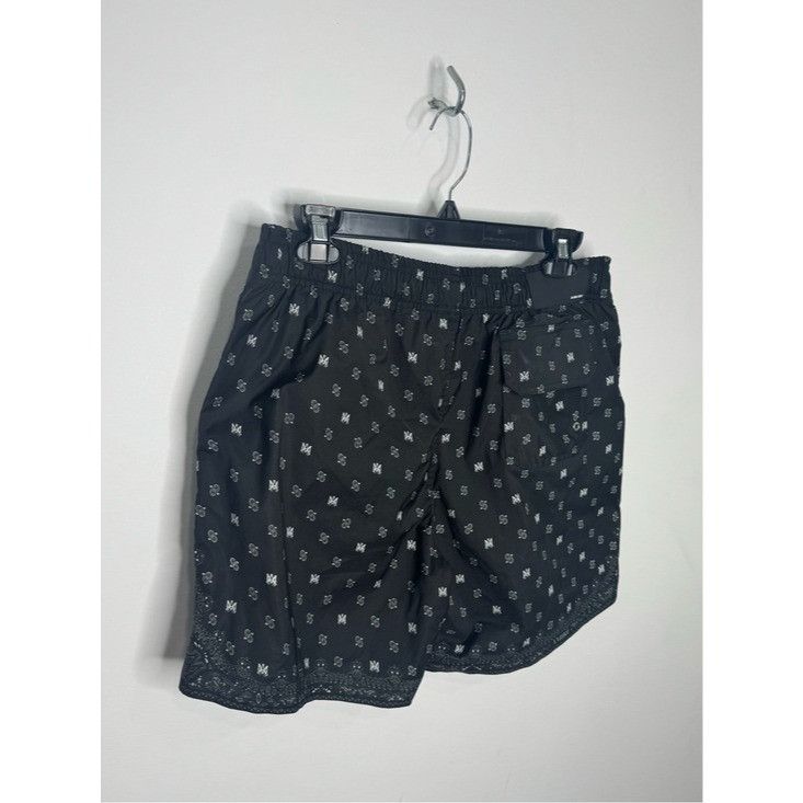Amiri Amiri MA Paisley Swim Shorts Black Men’s Medium Size US 32 / EU 48 - 4 Thumbnail