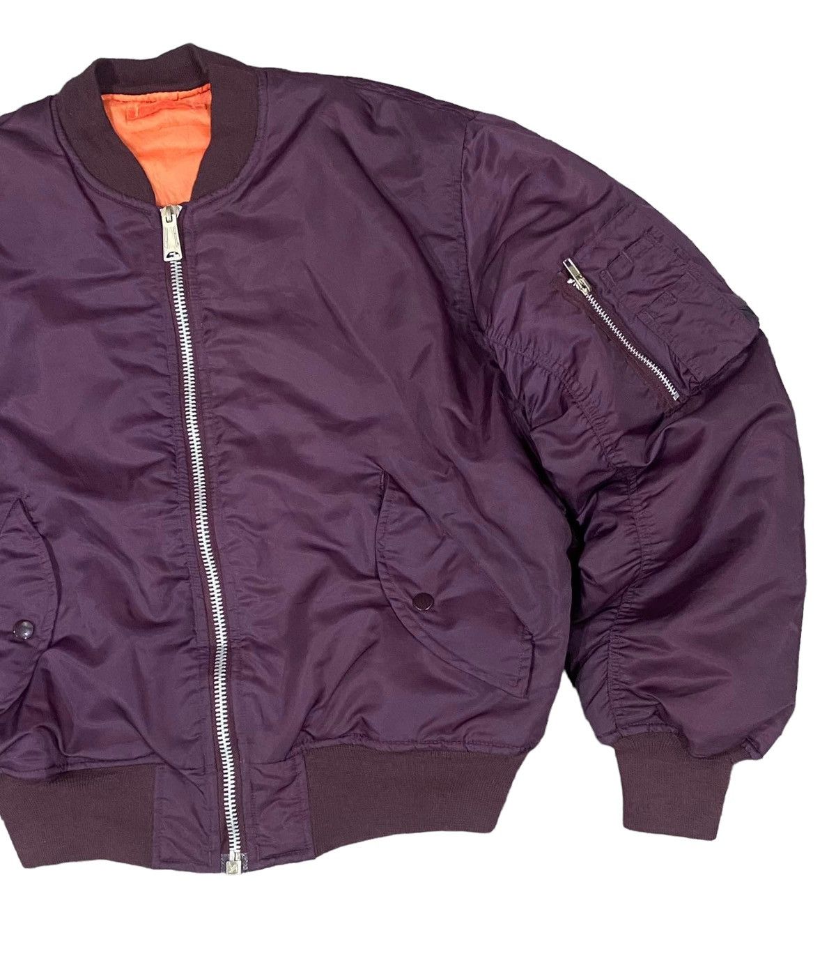 Vintage Vintage MA-1 bomber jacket Size US L / EU 52-54 / 3 - 6 Thumbnail