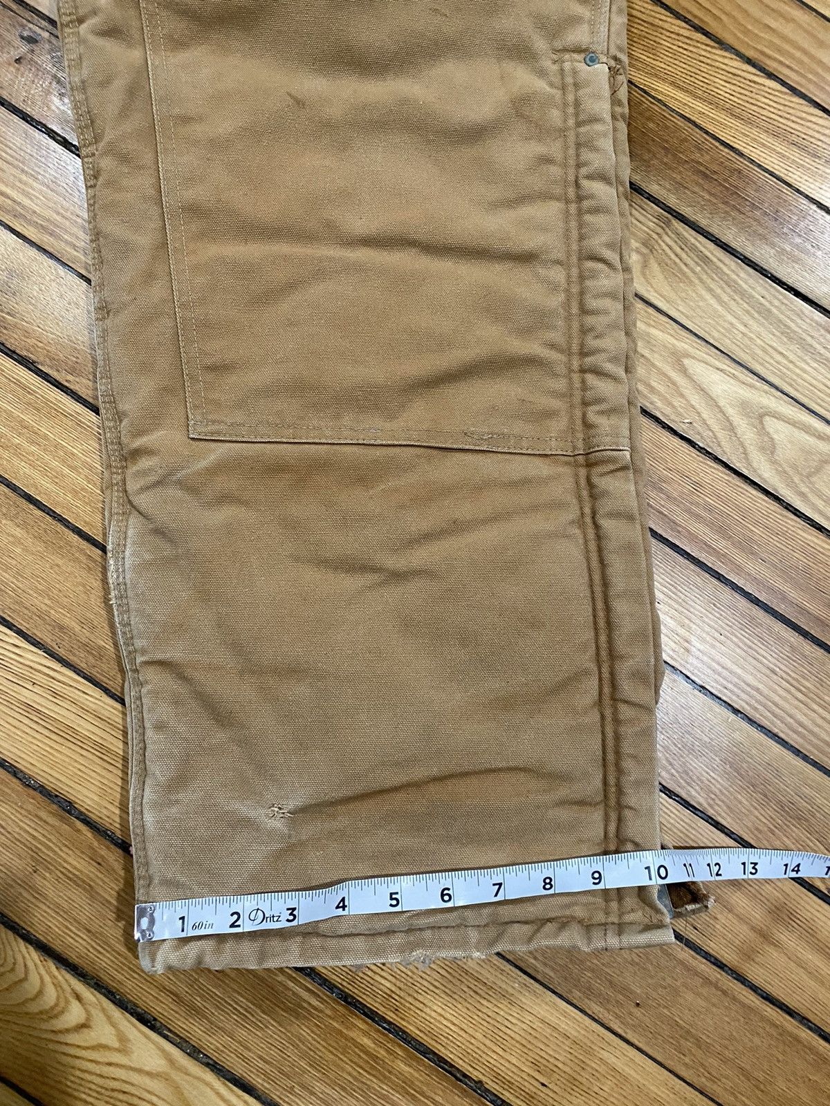 Carhartt × Vintage 42-32 made in USA vintage Carhartt overalls Size US 42 / EU 58 - 11 Thumbnail