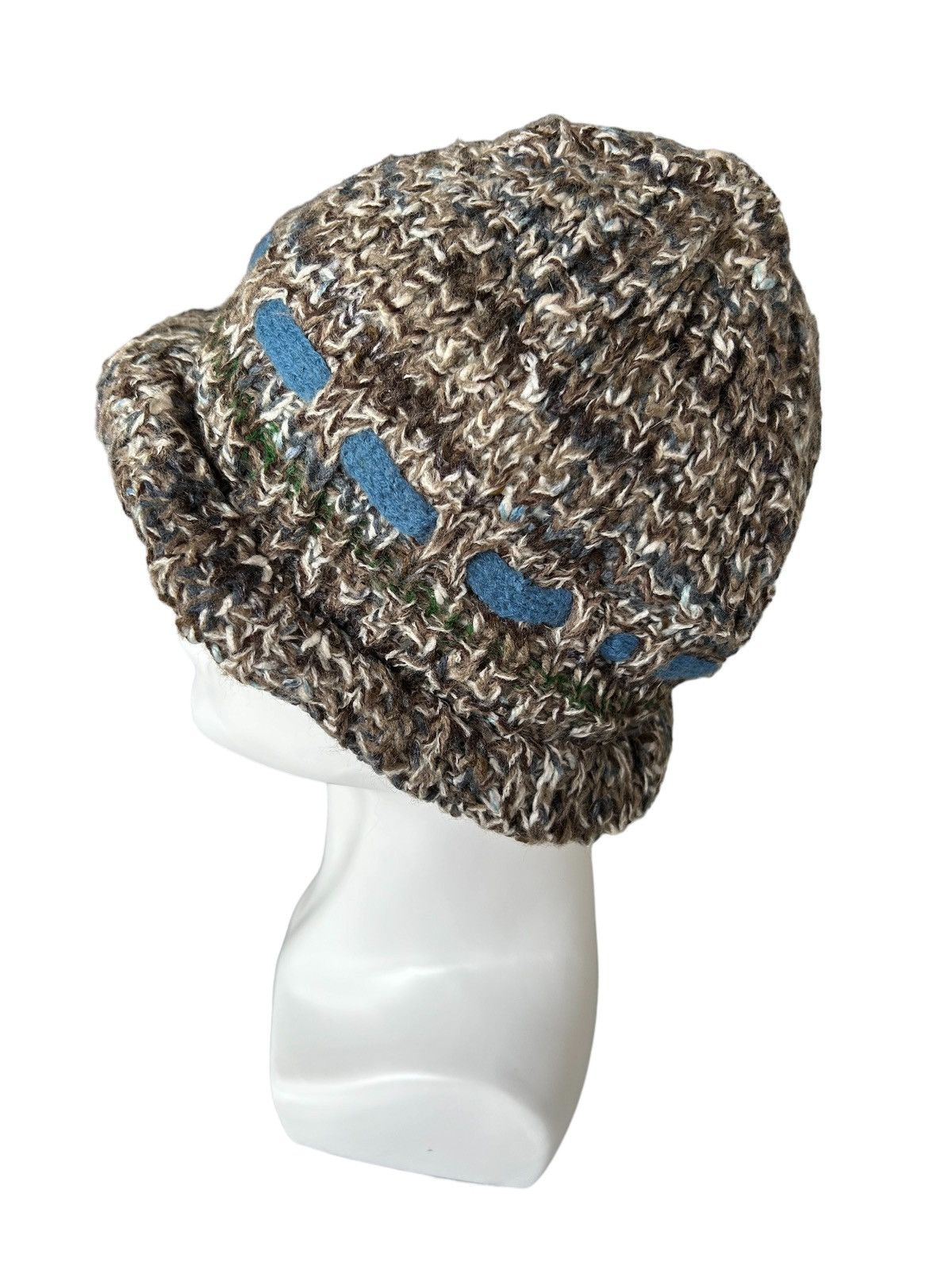 Japanese Brand × Kapital × Vintage Crochet knitted Handmade Bucket Hat Size ONE SIZE - 2 Thumbnail