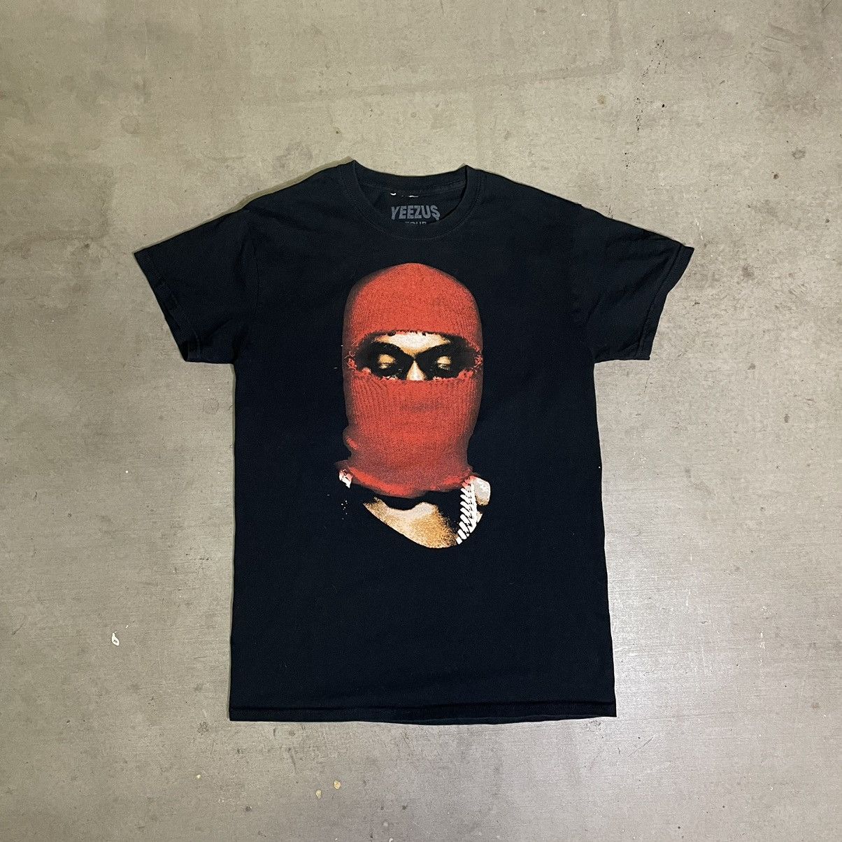Band Tees × Rap Tees × Vintage Kanye West Yeezus Tour Maison Mask Yeezy Concert S Size US S / EU 44-46 / 1 - 1 Thumbnail